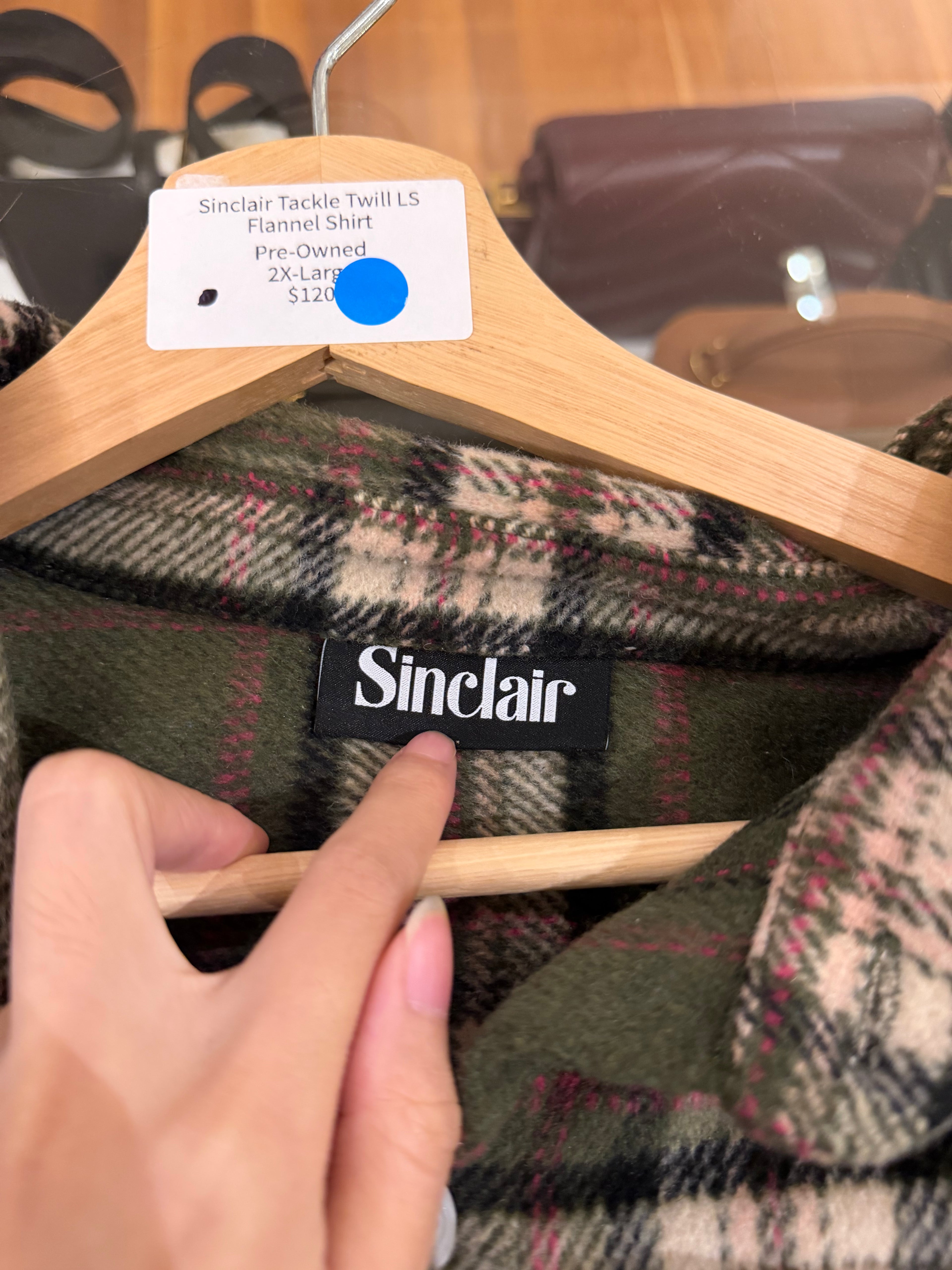 Sinclair Tackle Twill LS
Flannel Shirt