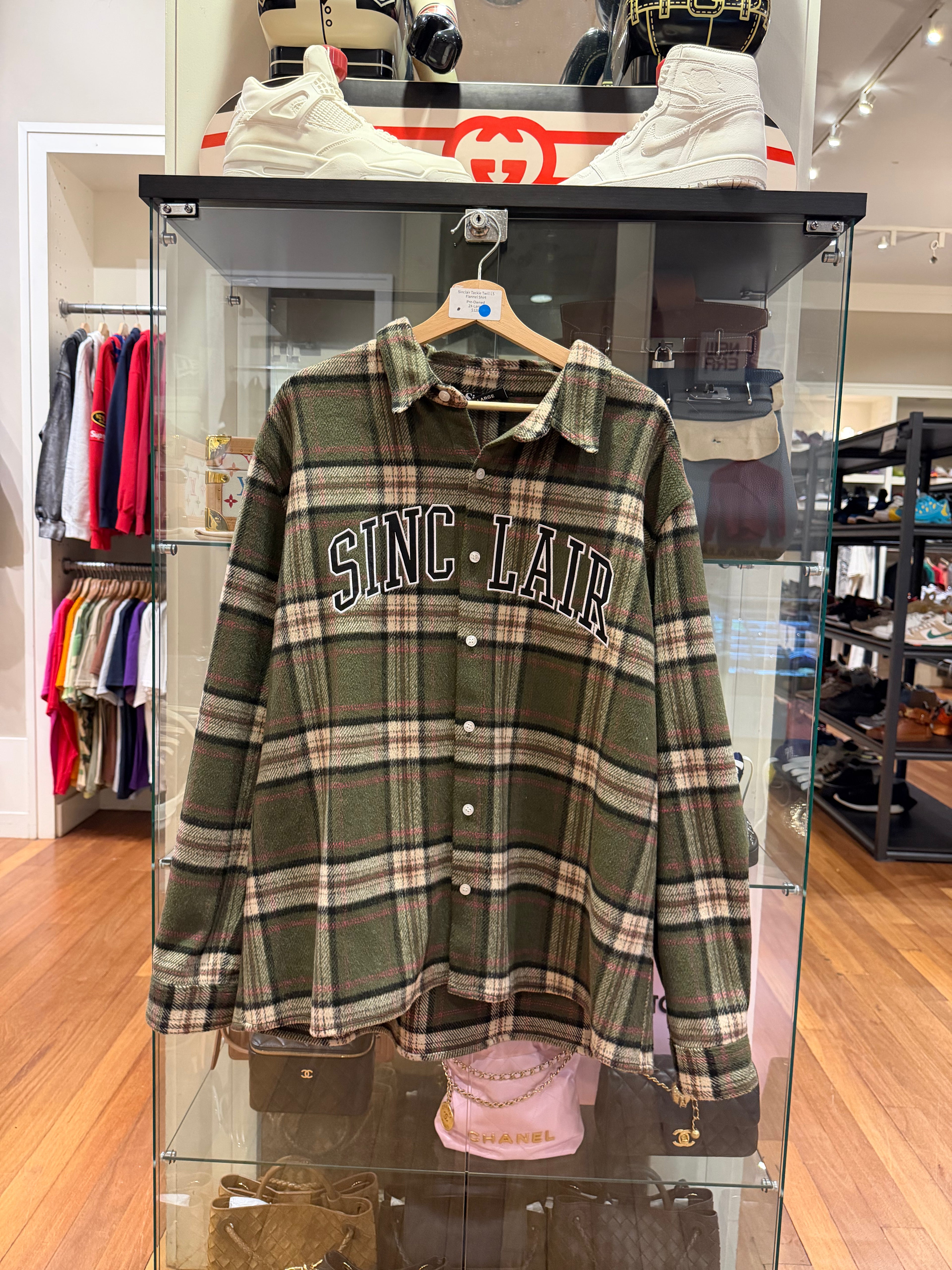 Sinclair Tackle Twill LS
Flannel Shirt
