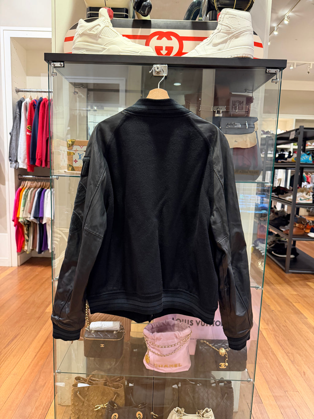 Polo Ralph Lauren Leather
Wool Letterman Varsity
Jacket