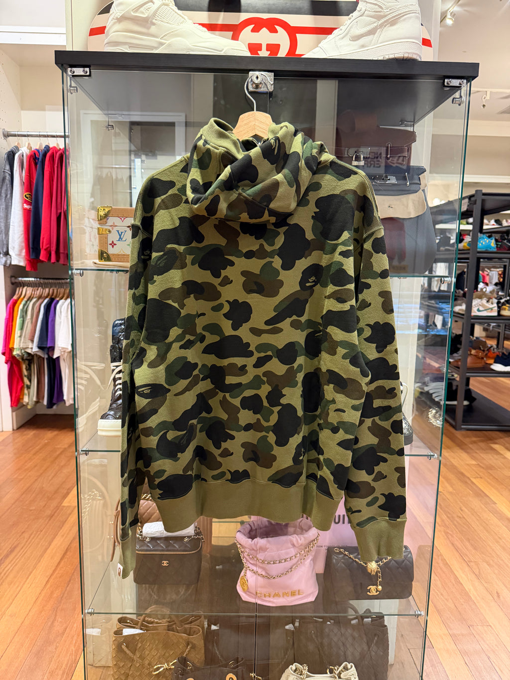 Bape 1st Camo Spell Out Logo
Zip Up