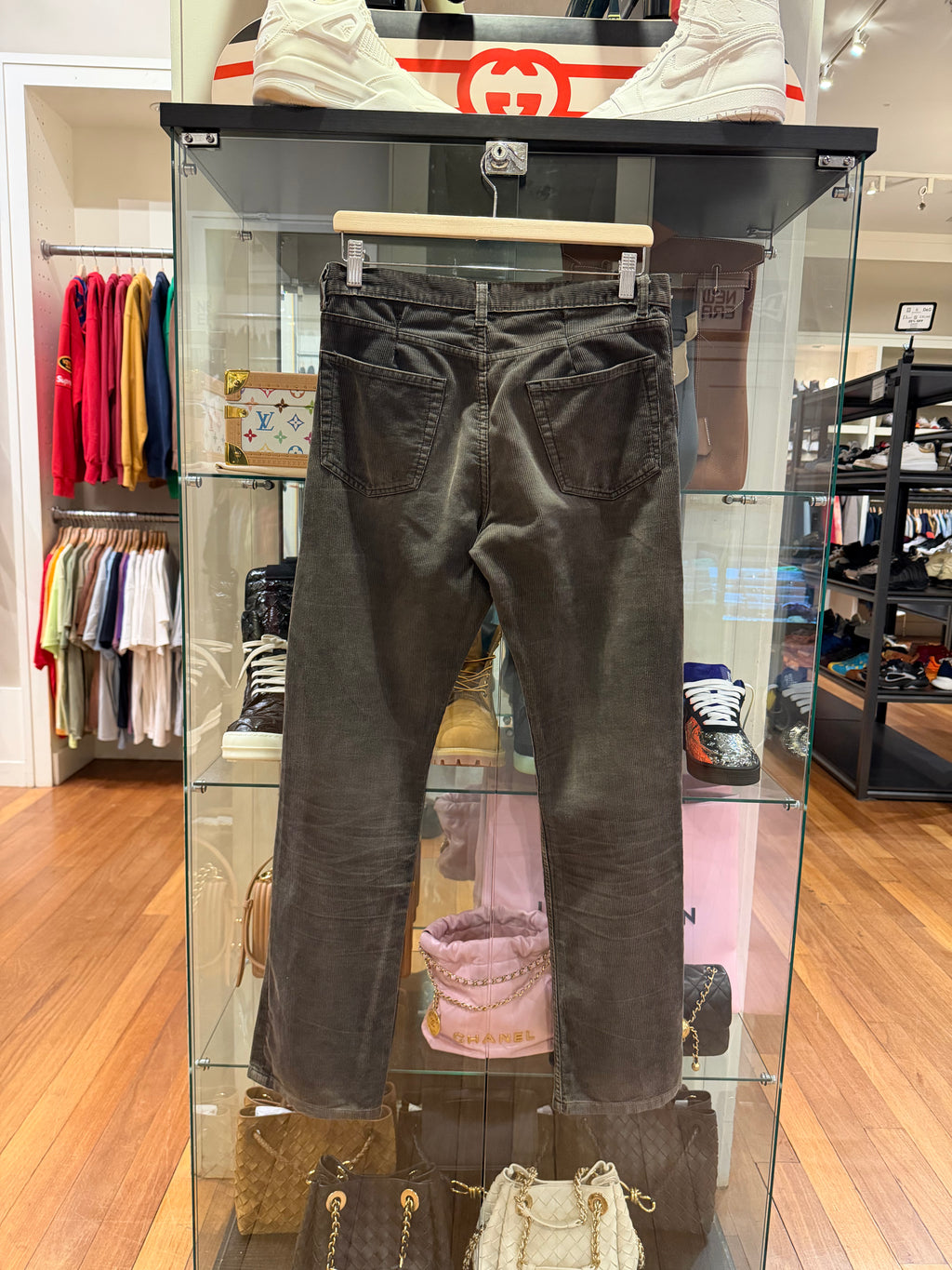 Helmut Lang Corduroy Pants -
Grey