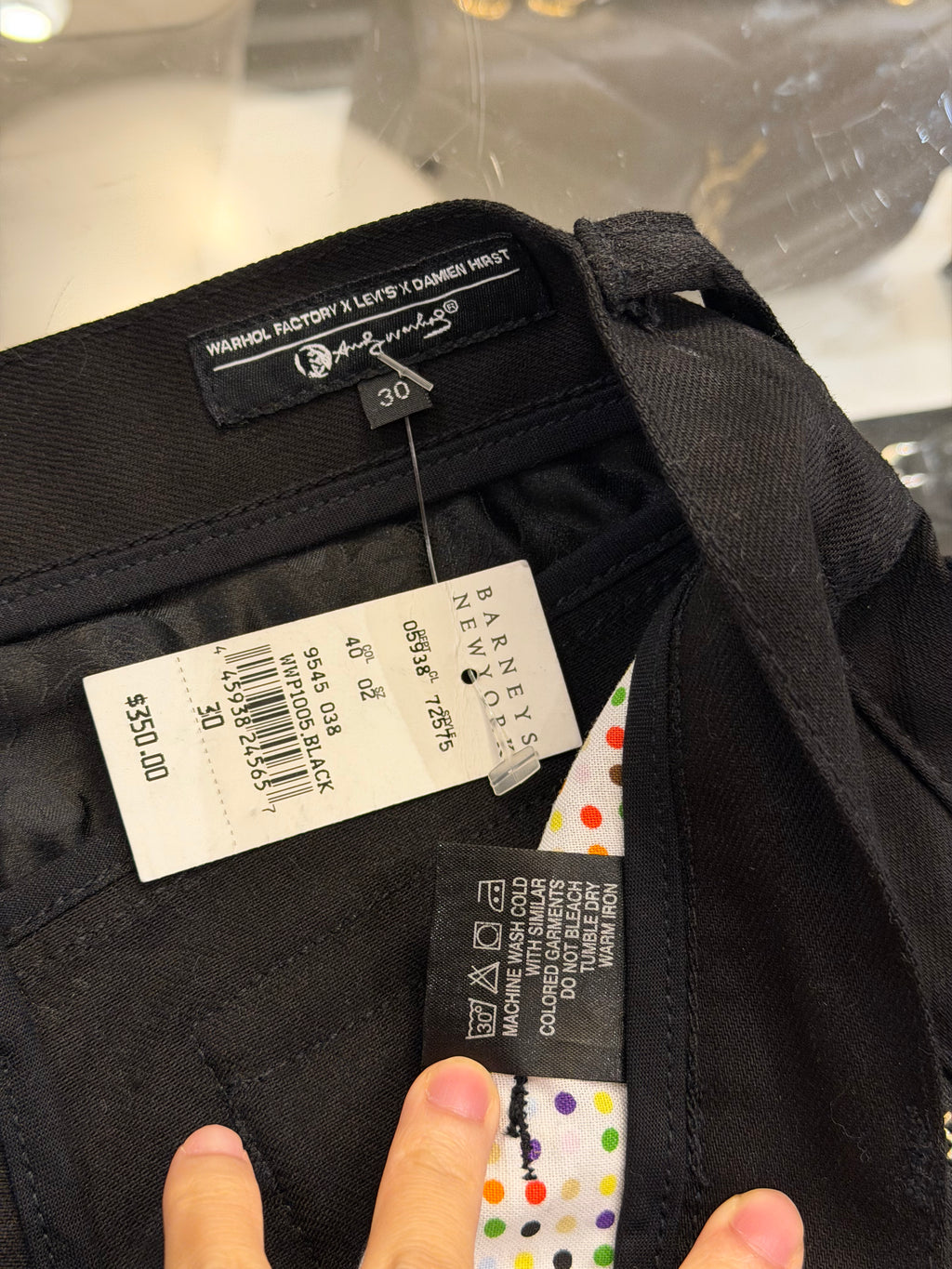 Warhol Factory x Levi x
Damien Hirst Multi Zip Denim