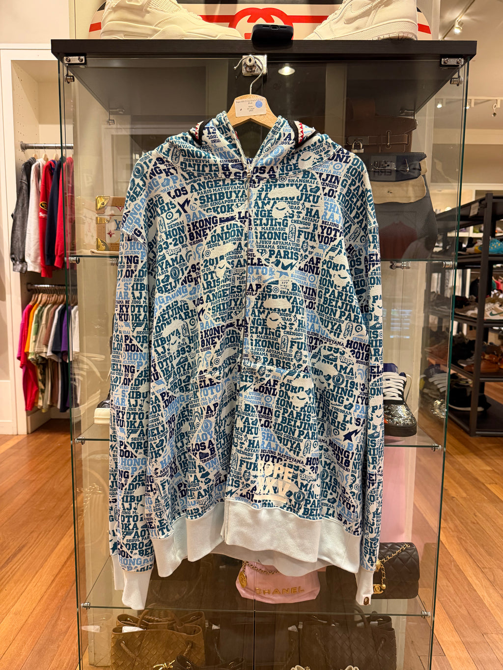 Bape XXV Cities Shark Full Zip-