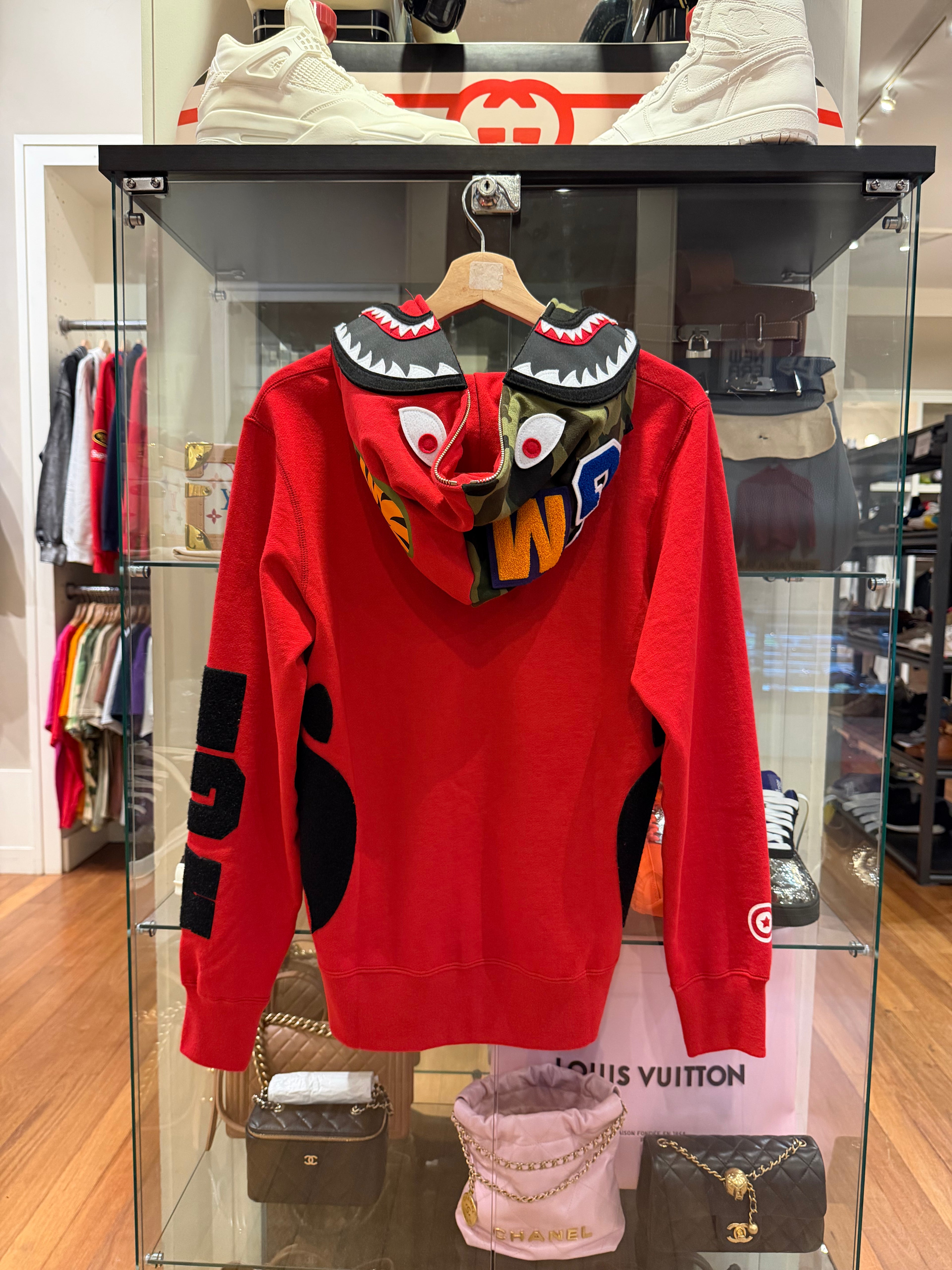 Bape Velcro Shark Hoodie