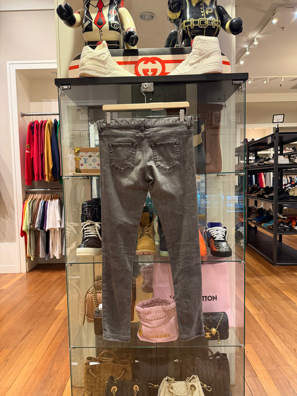 Saint Laurent Denim Jeans - Grey