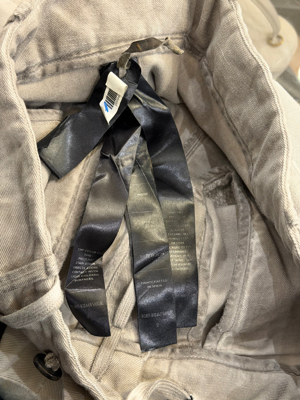 Boris Bidjan Saberi Drop
Crotch Pants