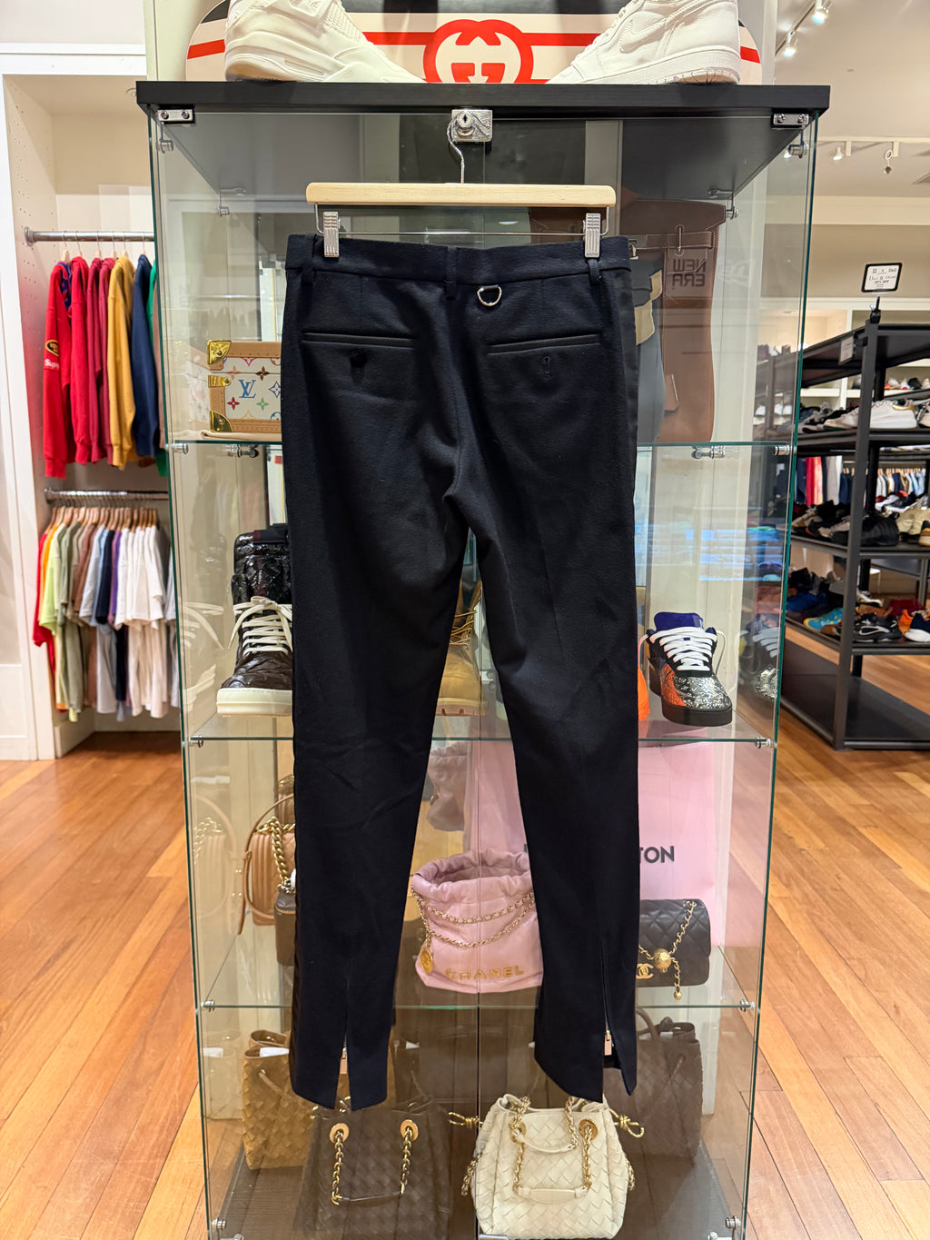 Sacai Wool Loose Fit Trousers
- Navy