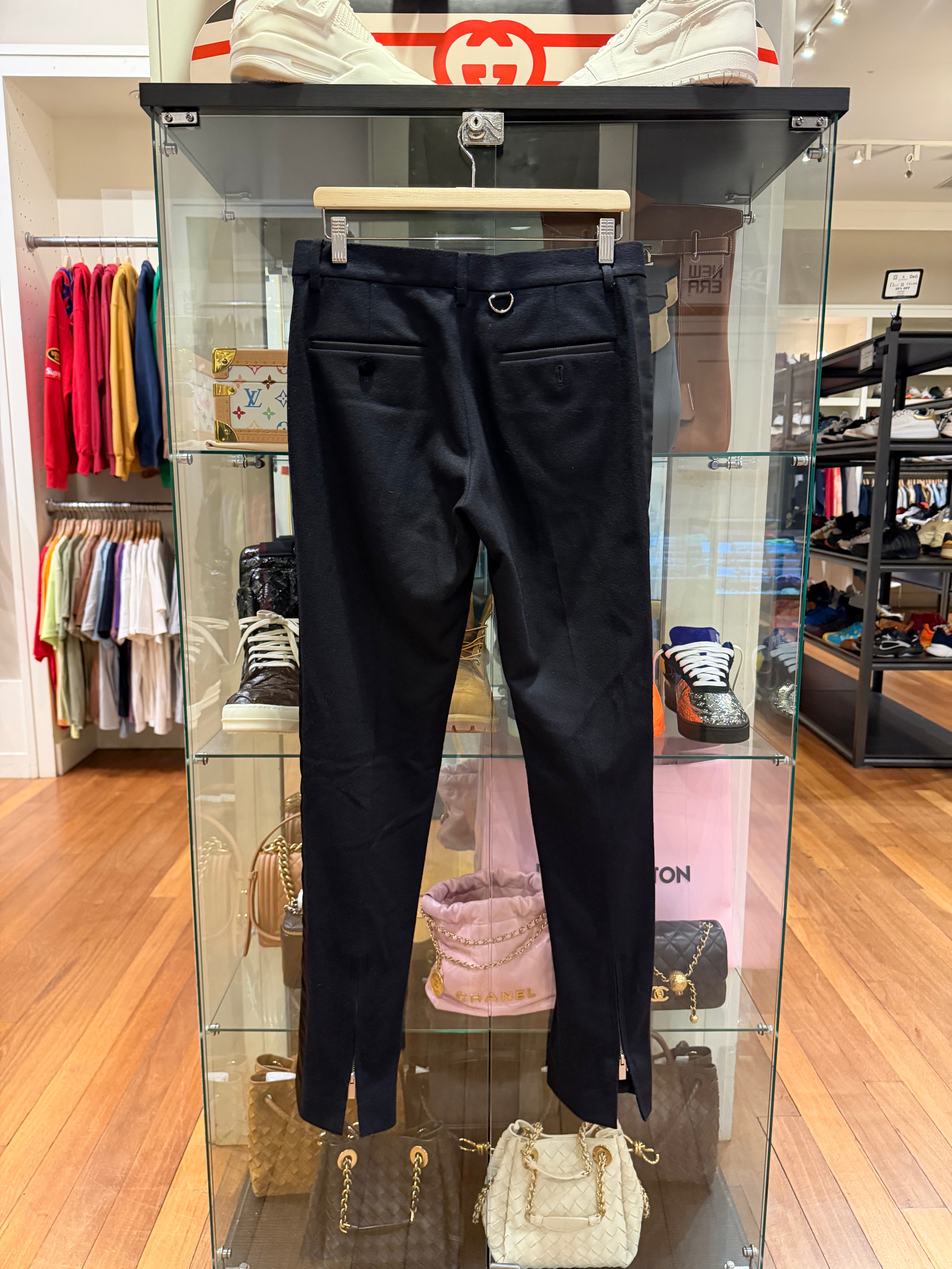 Sacai Wool Loose Fit Trousers
- Navy