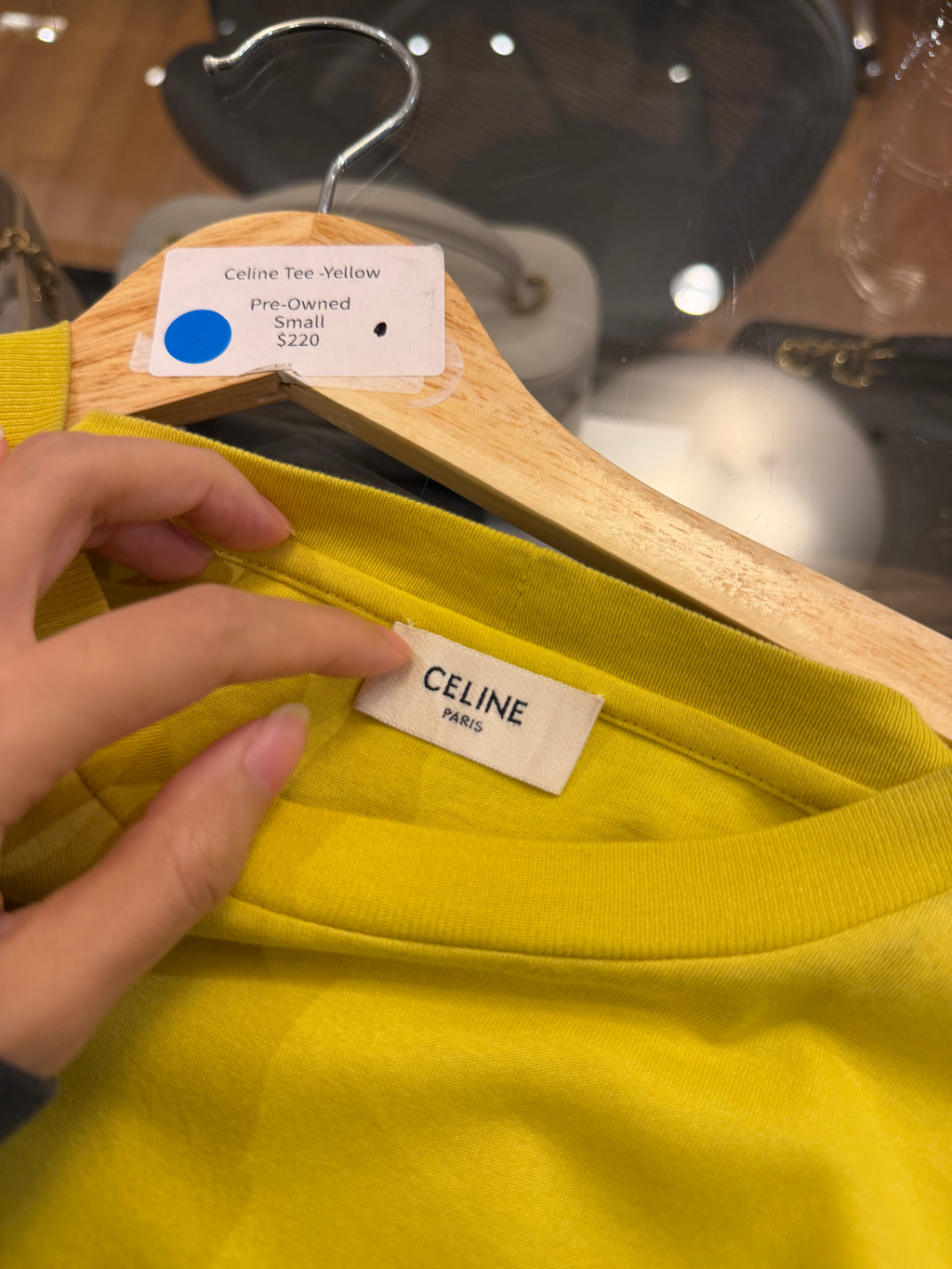 Celine Tee -Yellow