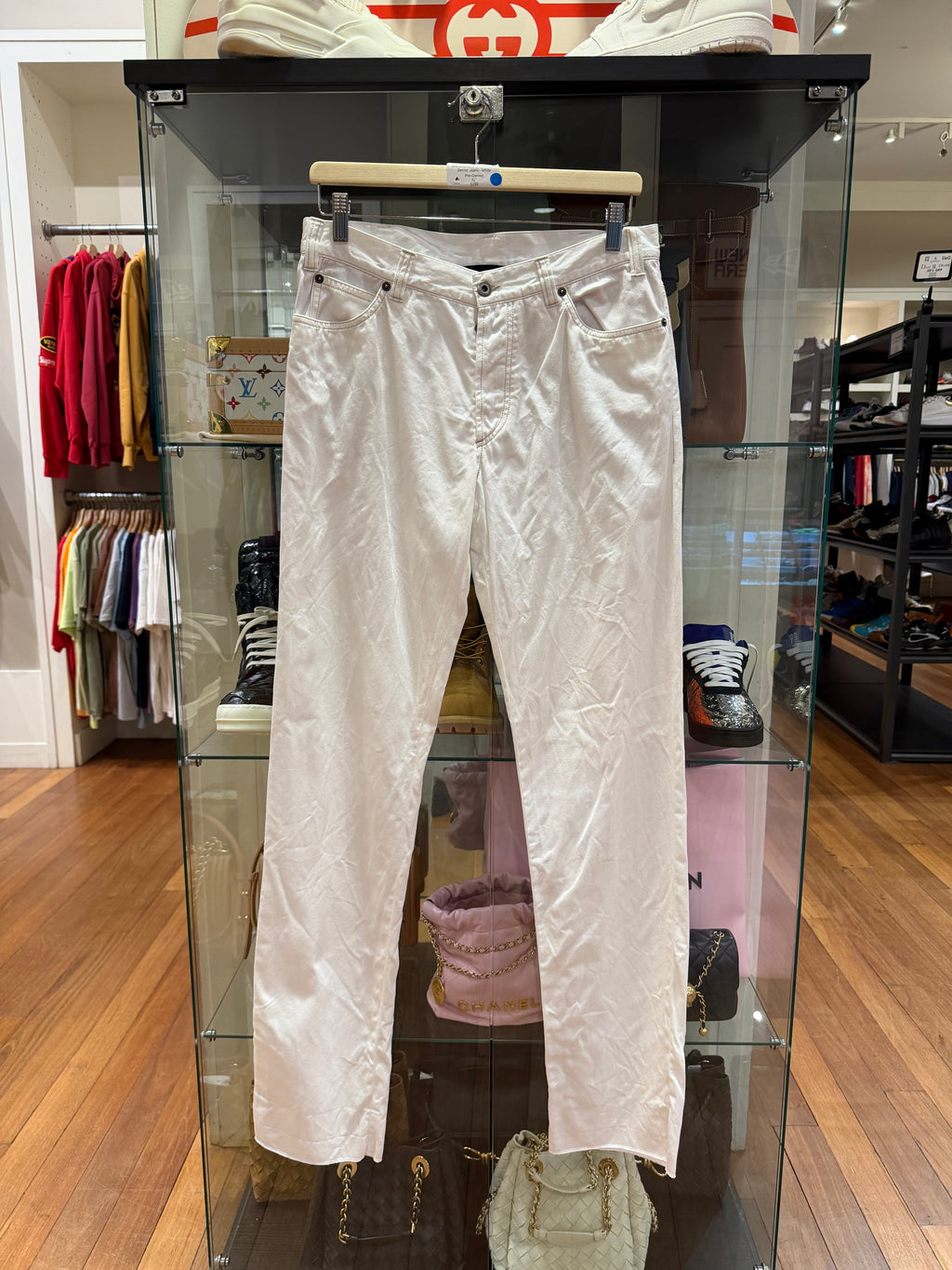 Brunello Cucinelli Loose Fit
Denim Jeans - White