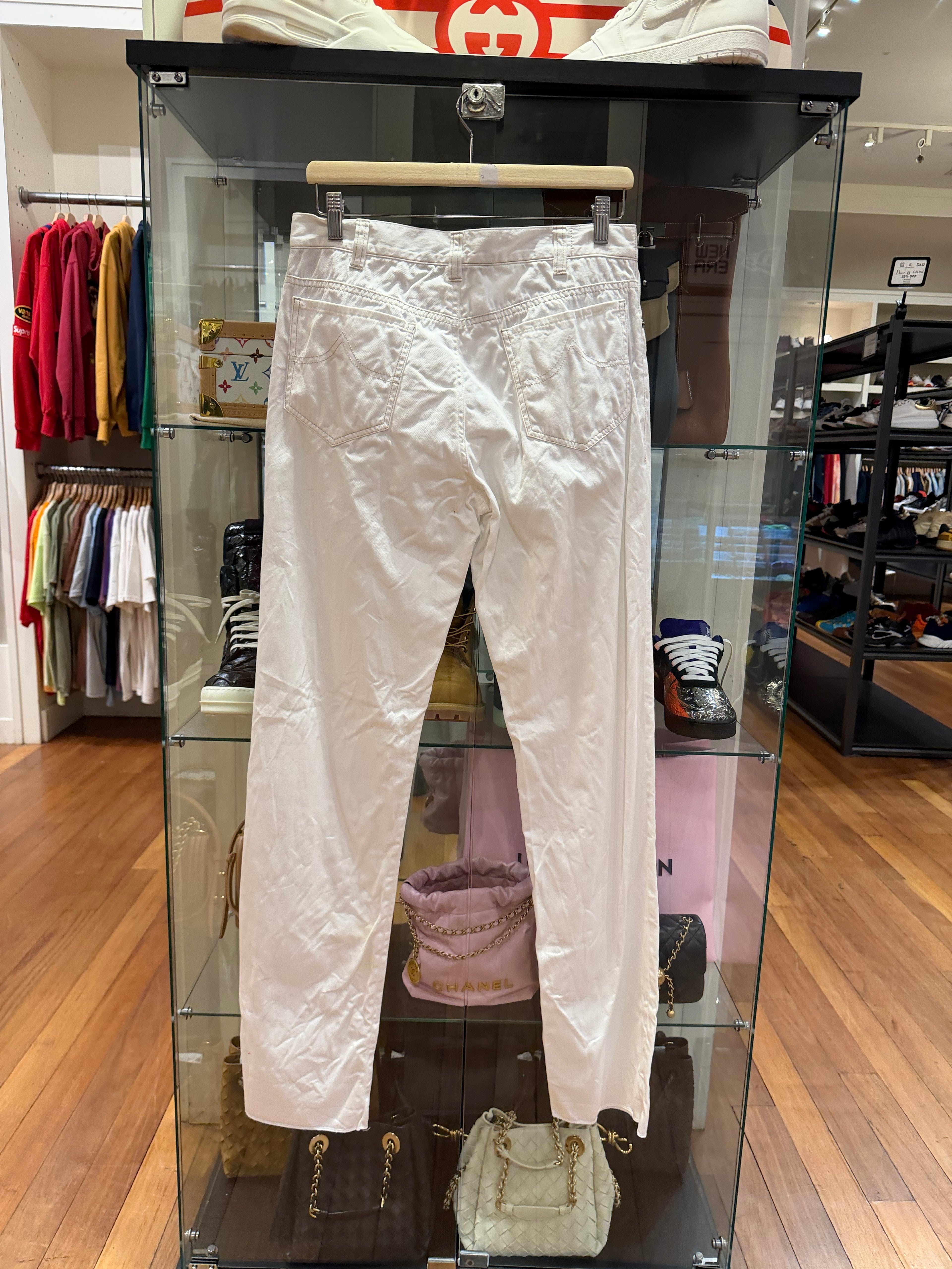 Brunello Cucinelli Loose Fit
Denim Jeans - White