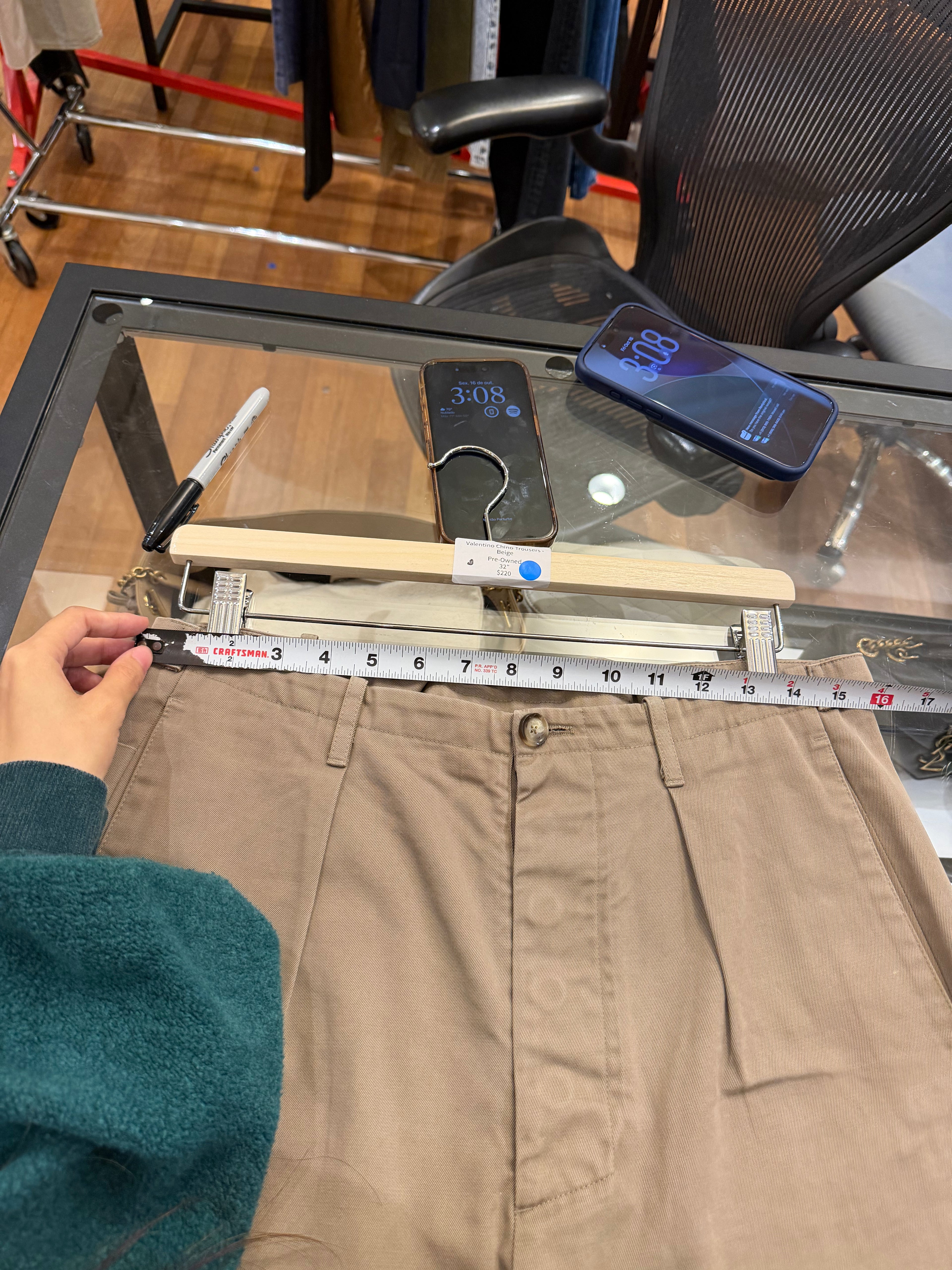 Valentino Chino Trousers -
Beige
