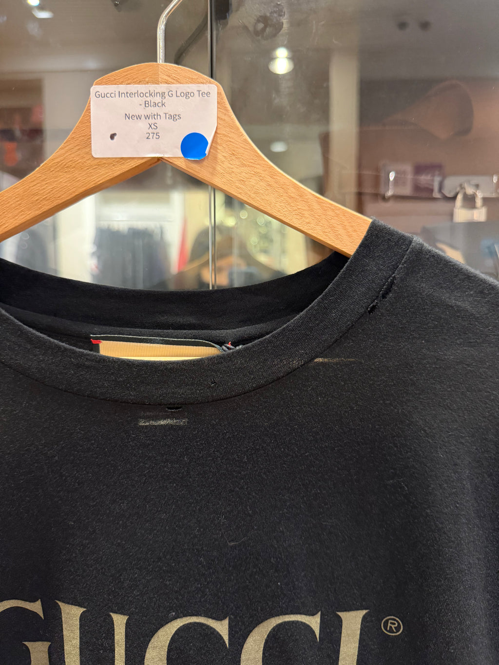 Gucci Interlocking G Logo Tee
- Black