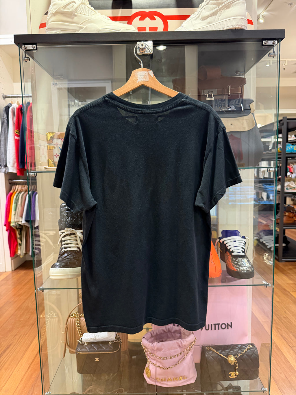 Amiri Spell Out Tee 'Cutout'-
Black