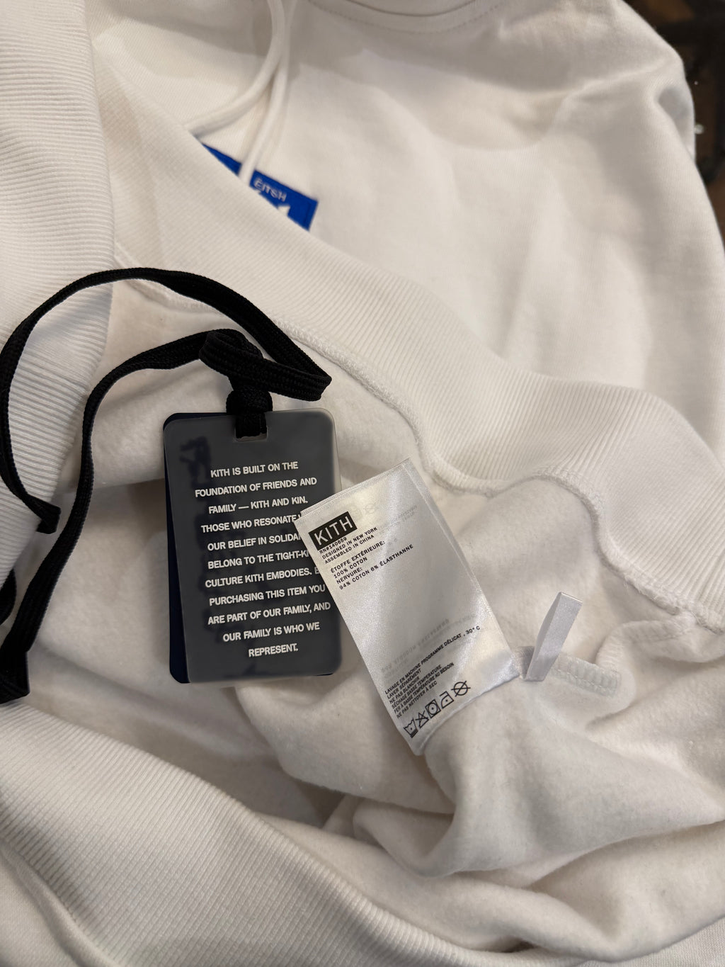 Kith Scripture Hoodie- White