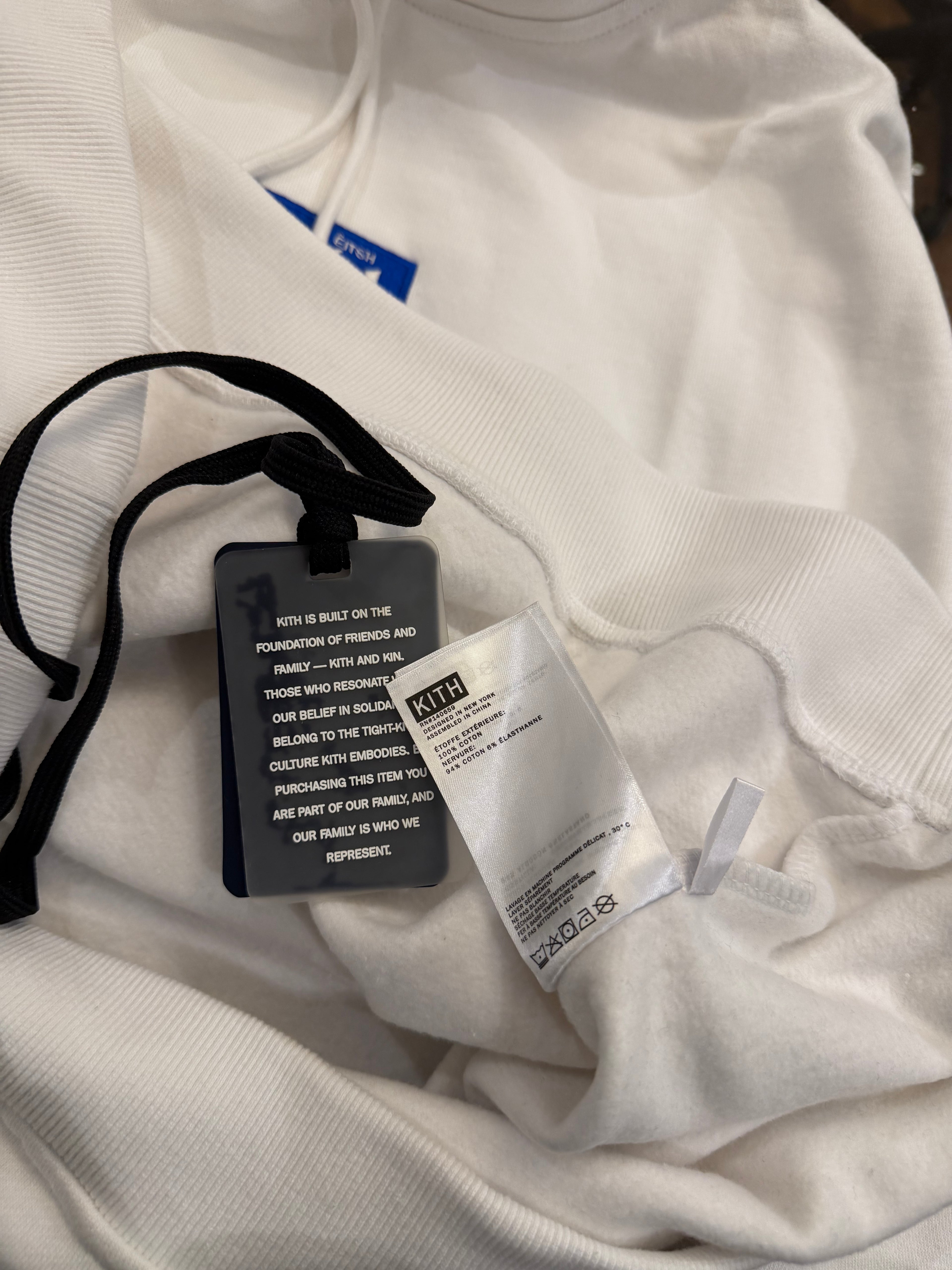 Kith Scripture Hoodie- White