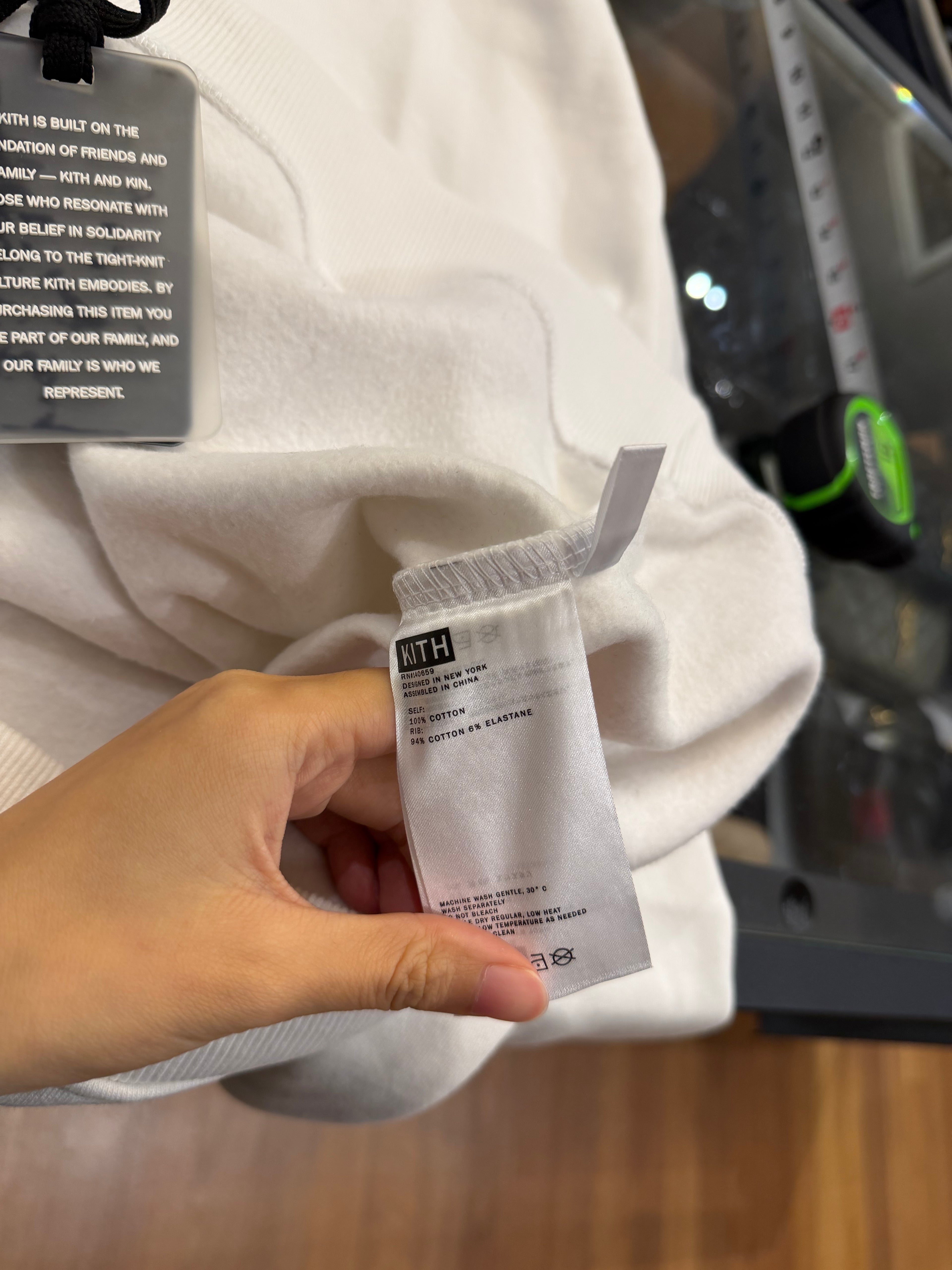 Kith Scripture Hoodie- White