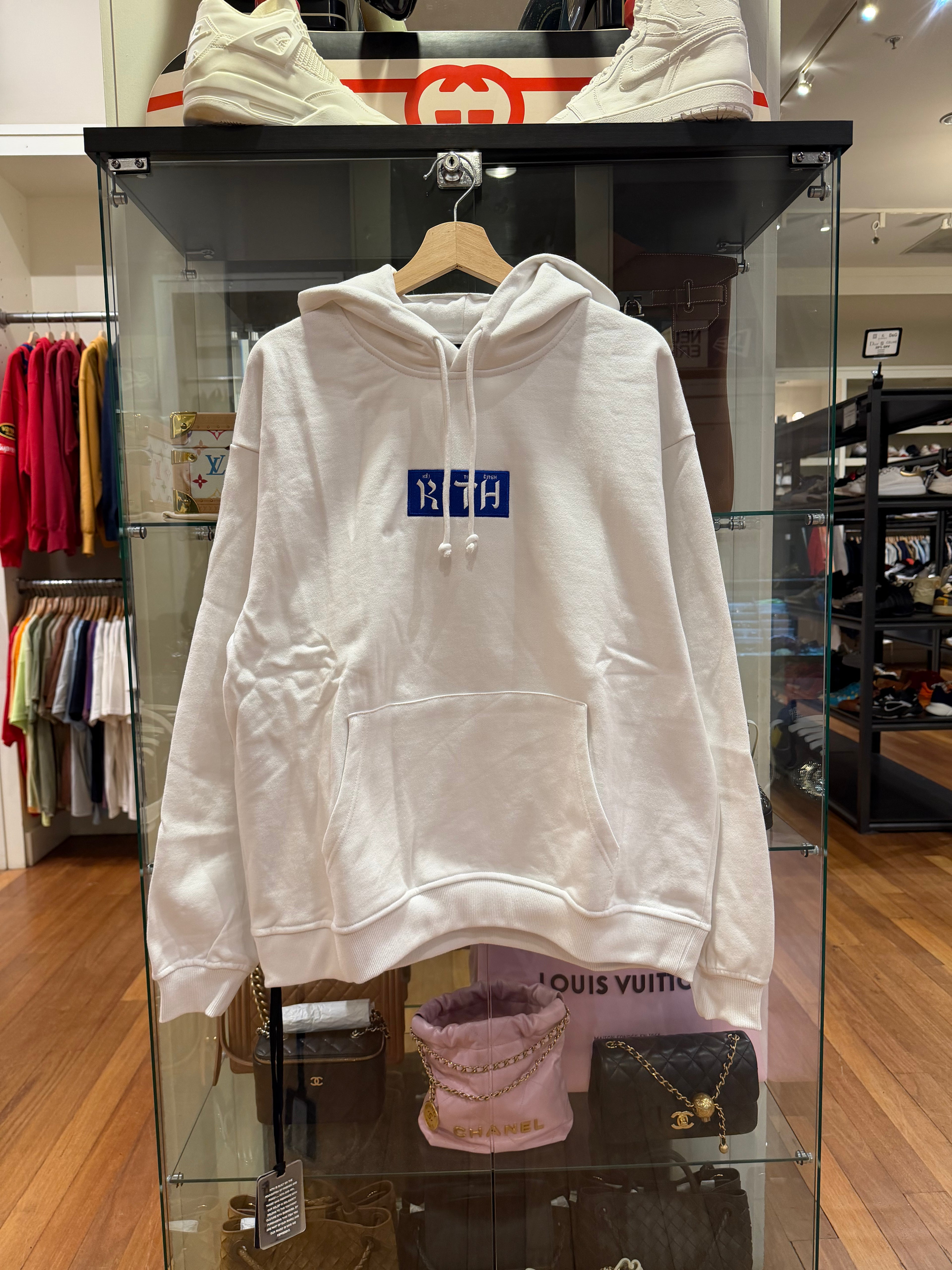 Kith Scripture Hoodie- White