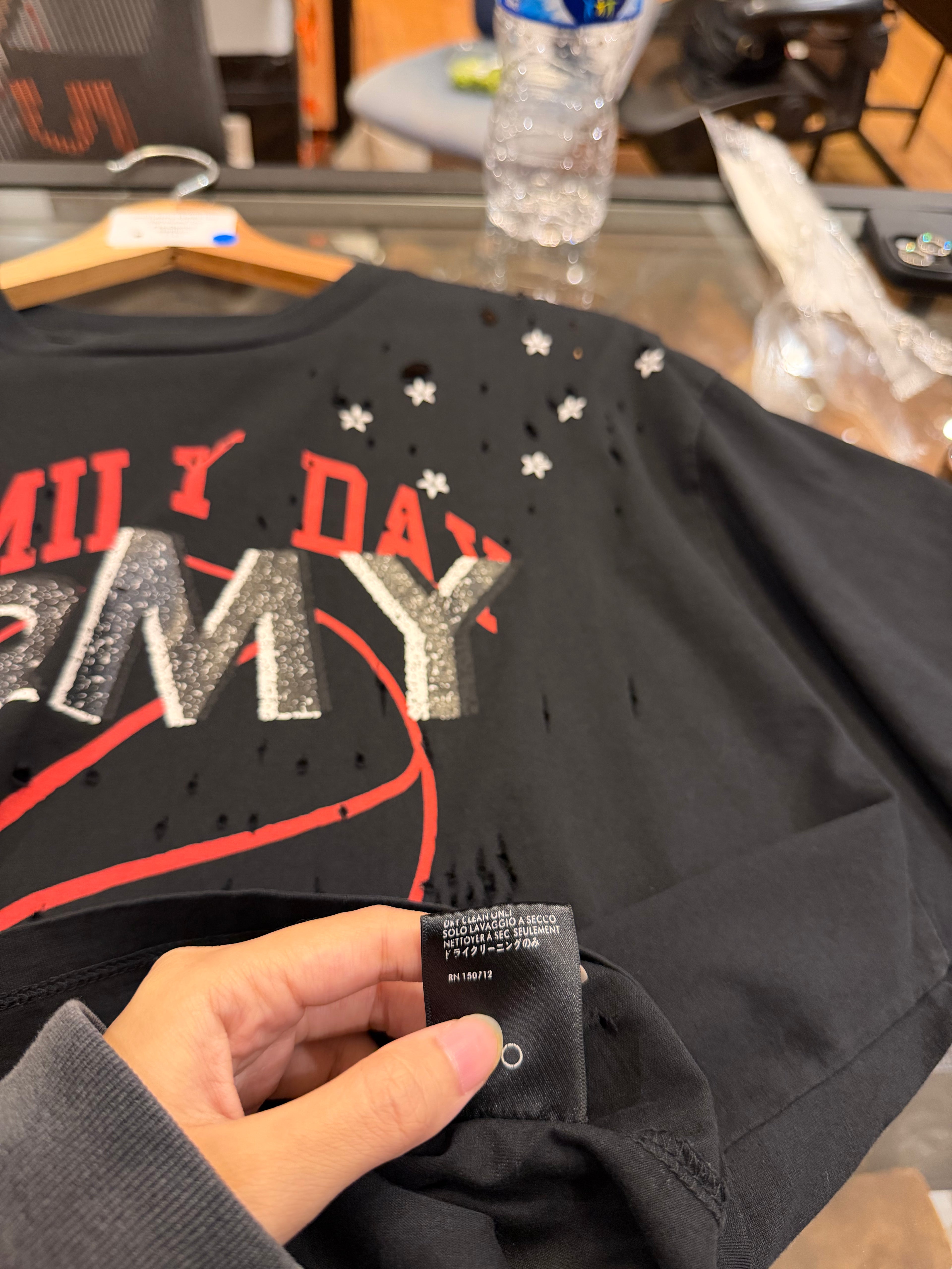 Amiri Army Family Day
Distressed Tee