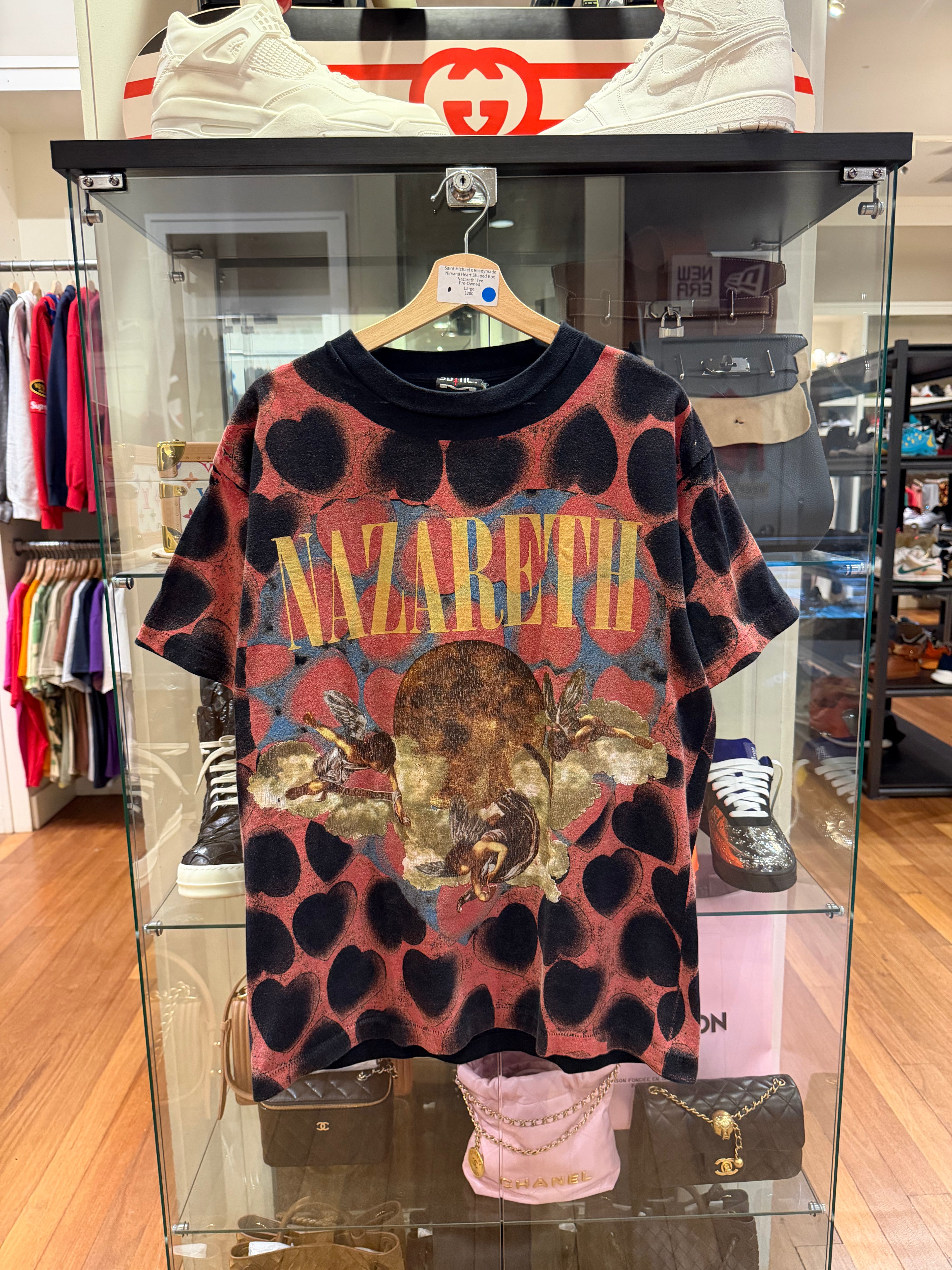 Saint Michael x Readymade
Nirvana Heart Shaped Box
'Nazareth' Tee