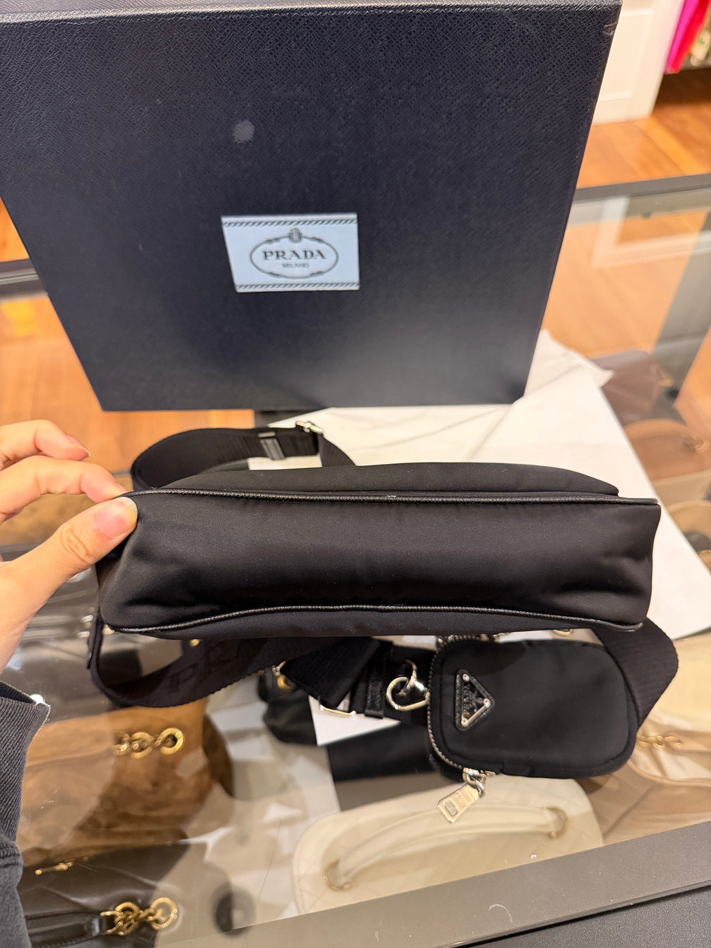 Prada Nylon Shoulder Bag