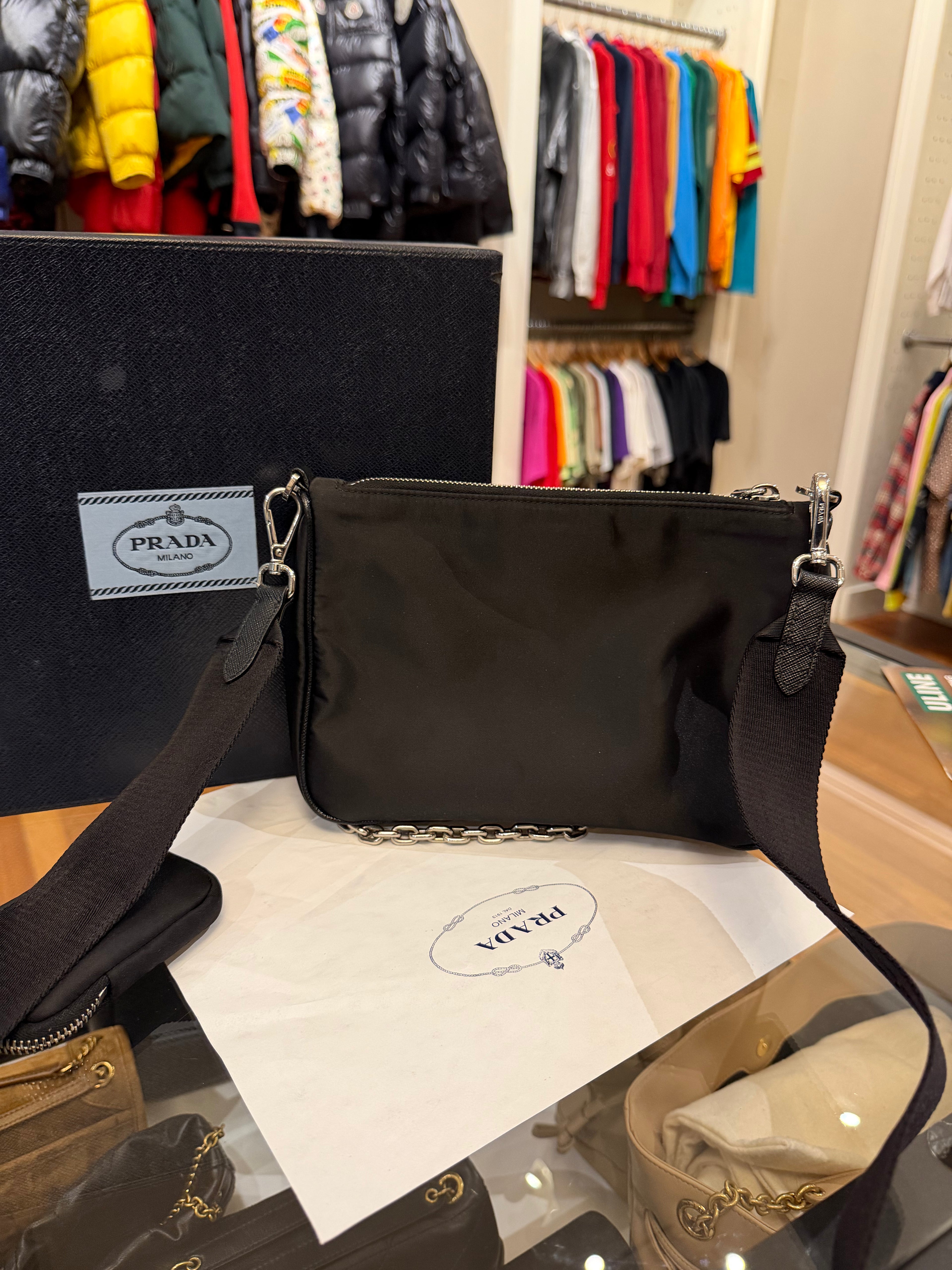 Prada Nylon Shoulder Bag