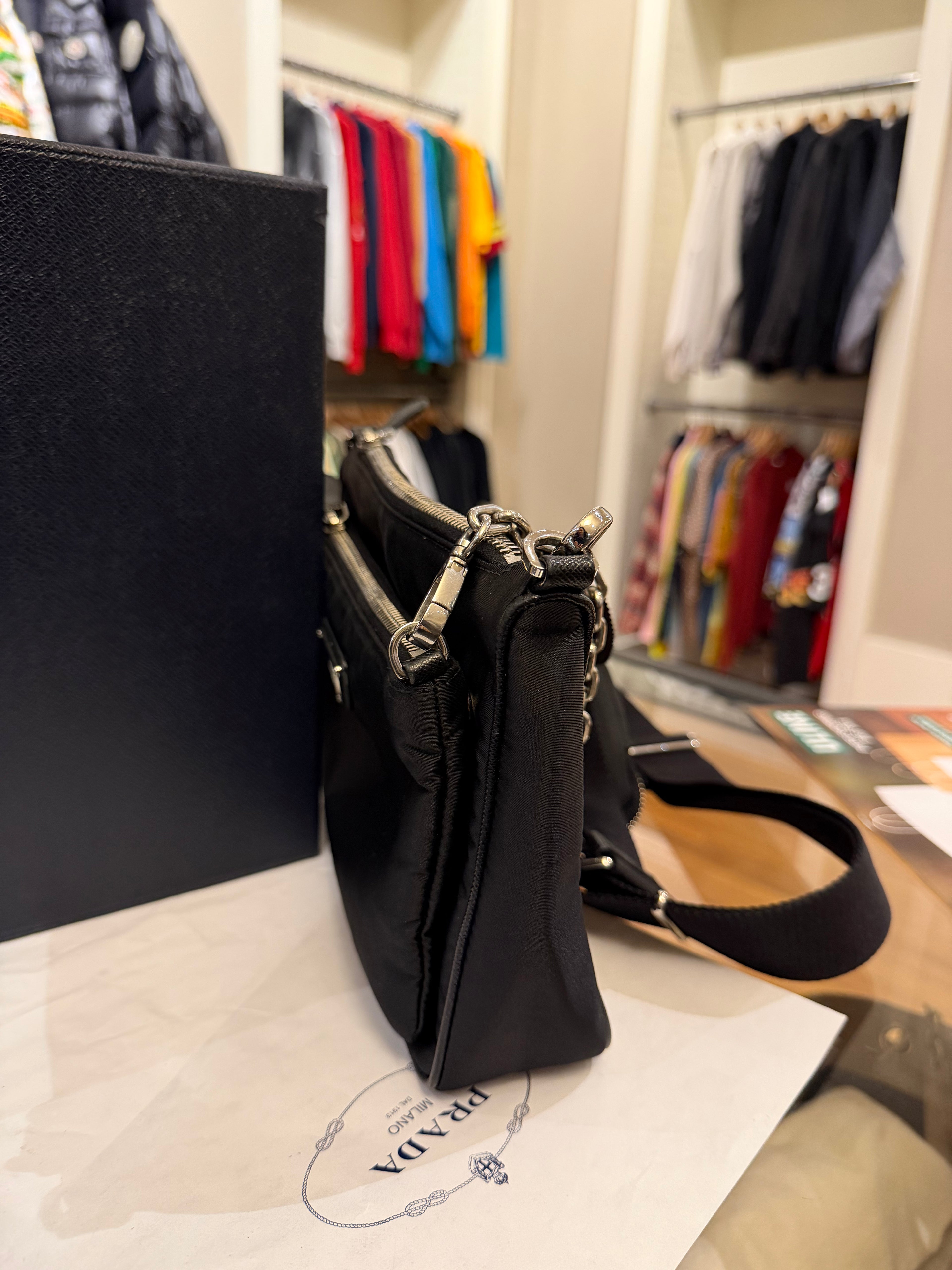 Prada Nylon Shoulder Bag