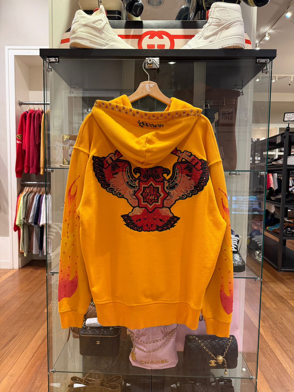 Murd333r.FM CHOPP33R Hoodie- Orange