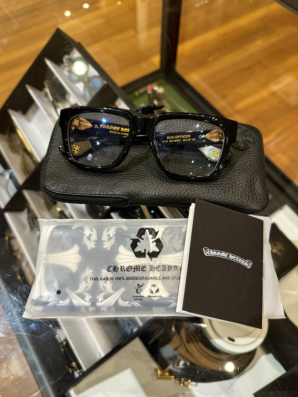 Chrome Hearts Box Officer Glasses