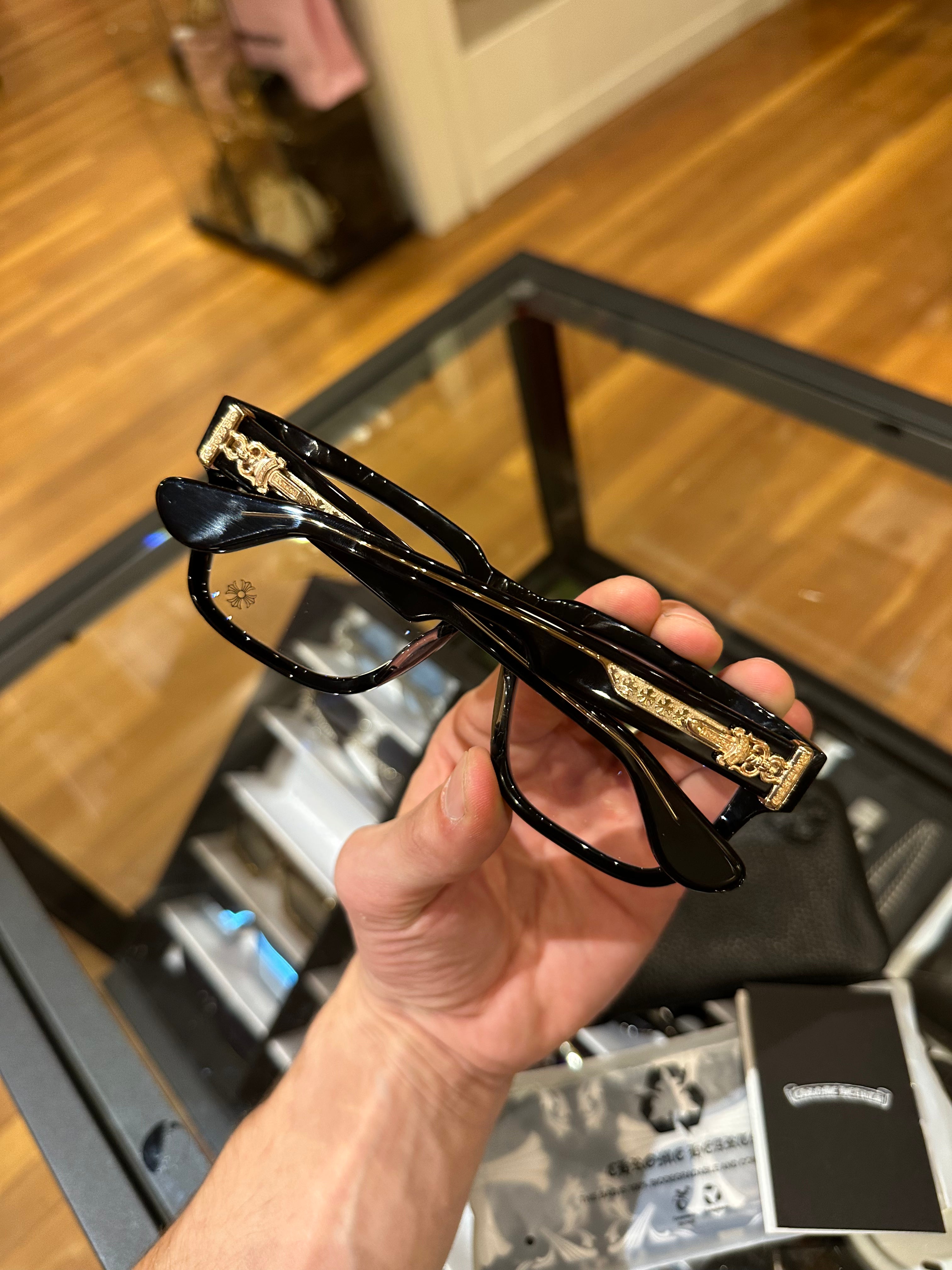 Chrome Hearts Box Officer Glasses