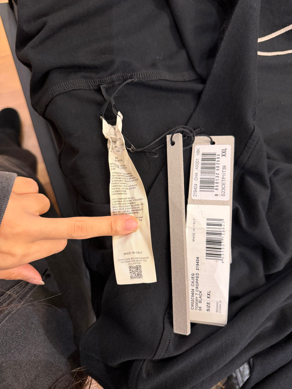 Rick Owens x Champion
Cropped Tee