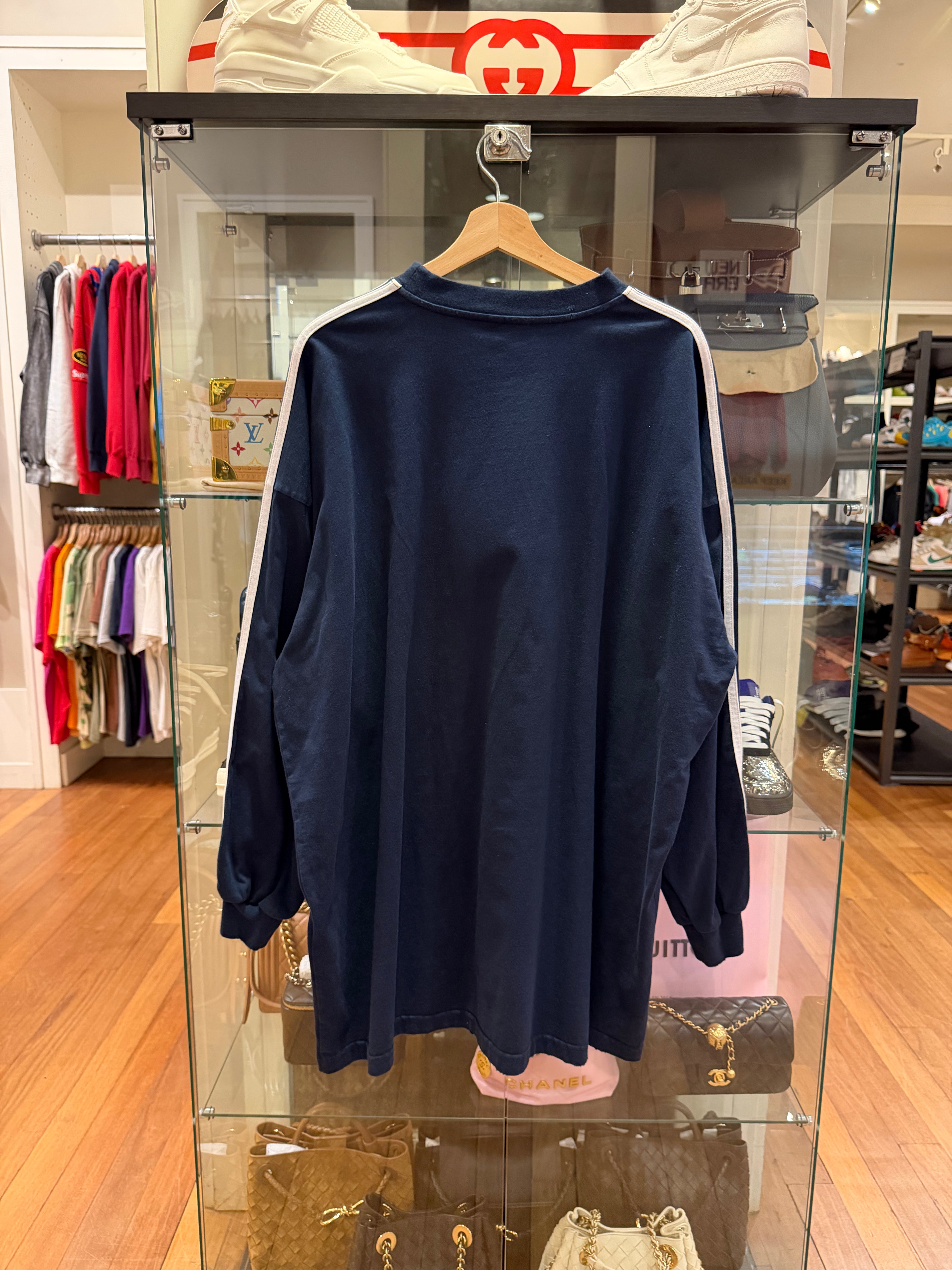 Adidas X Balenciaga Three
Stripe LS Shirt