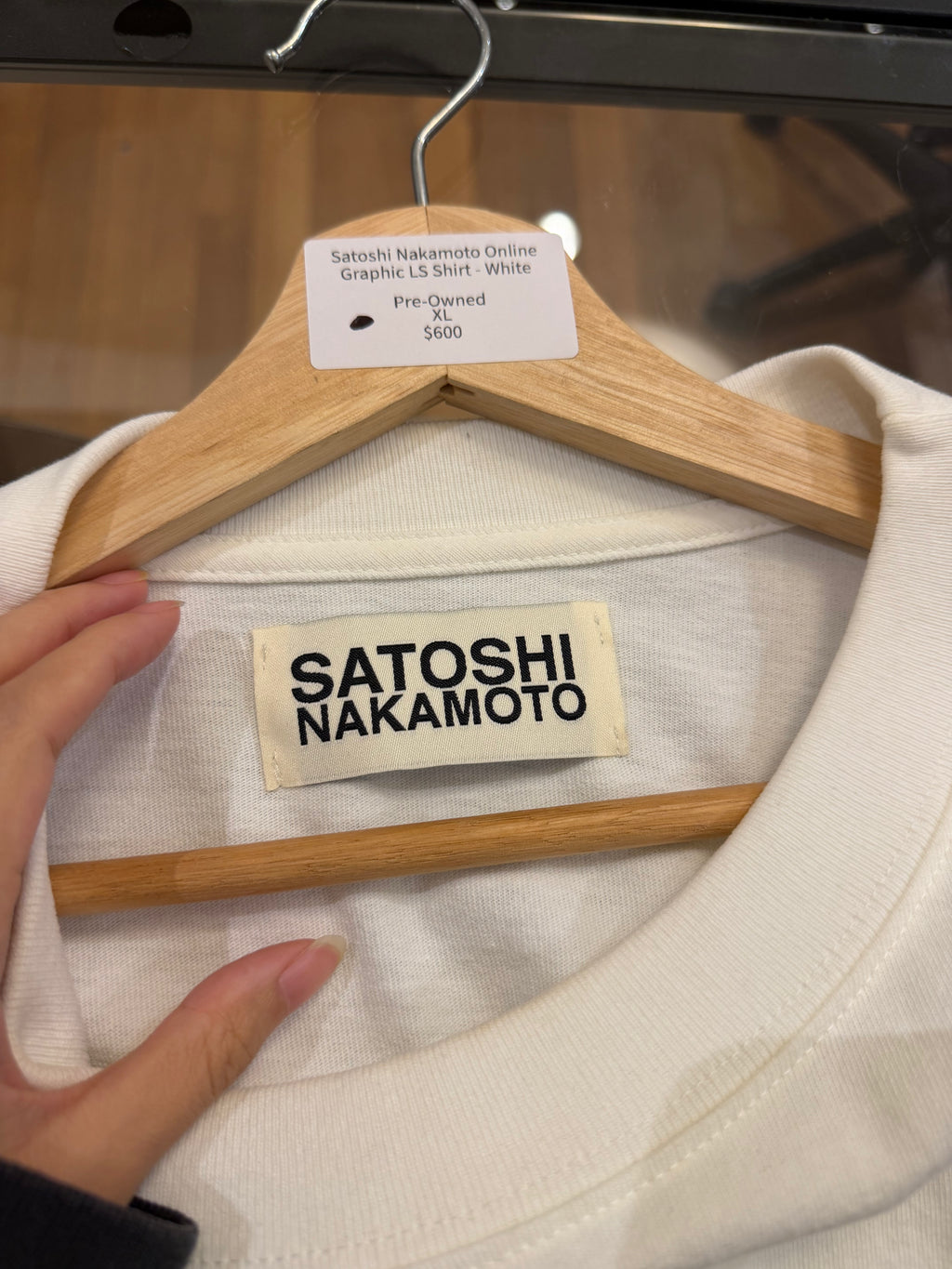 Satoshi Nakamoto Online
Graphic LS Shirt