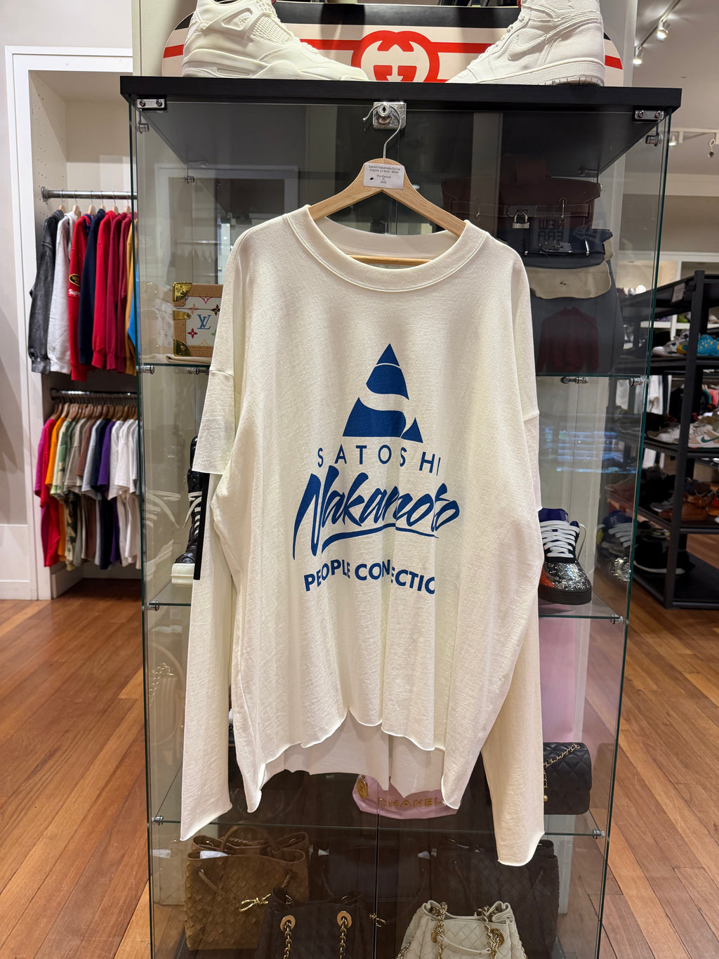 Satoshi Nakamoto Online
Graphic LS Shirt