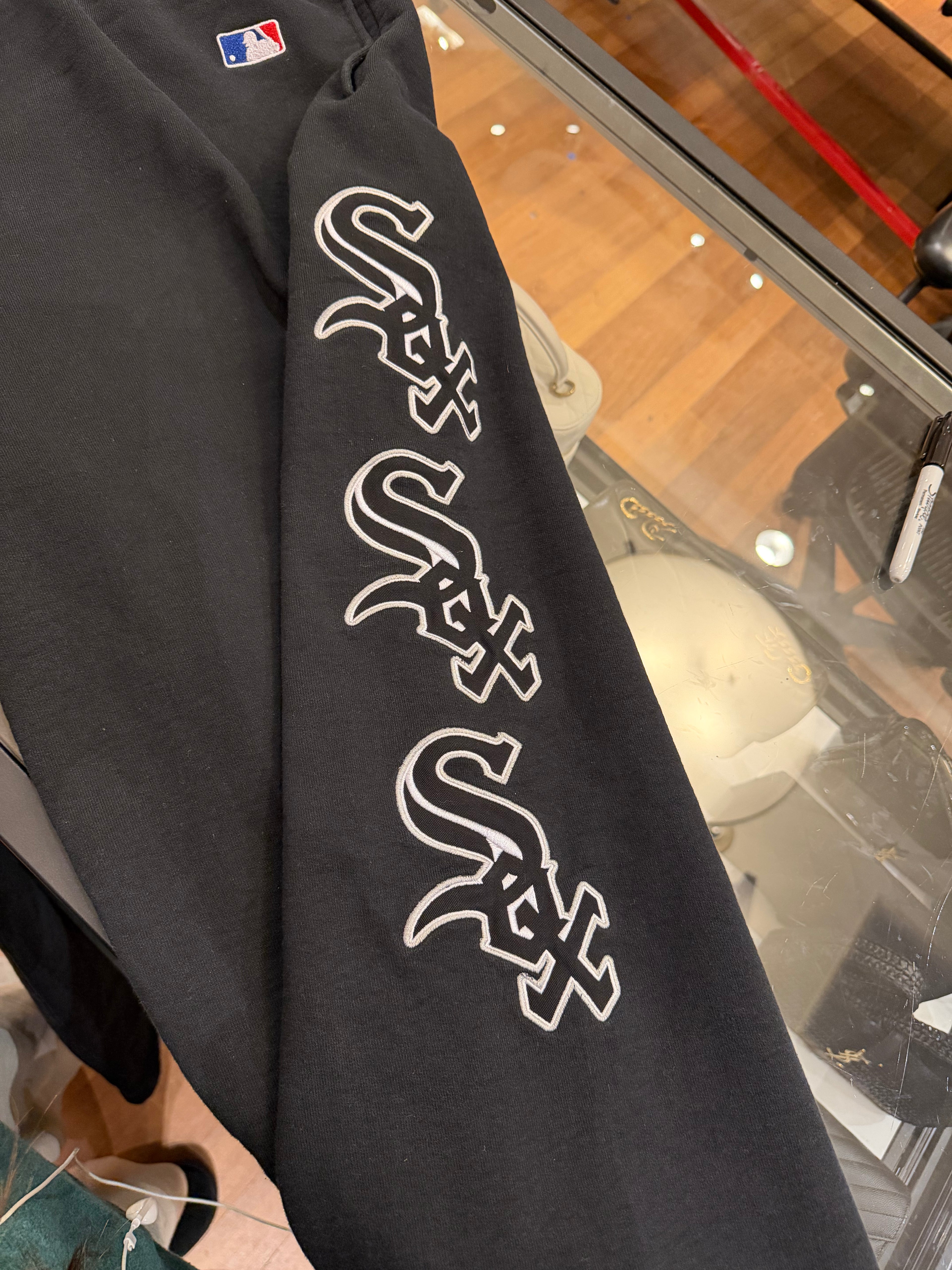 Supreme X Chicago White Sox Sweatpants-Black