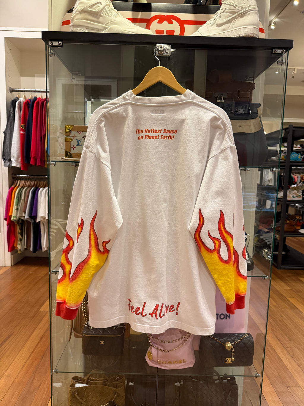 Vetements Flame Chili Oil
'Hot Sauce' LS
