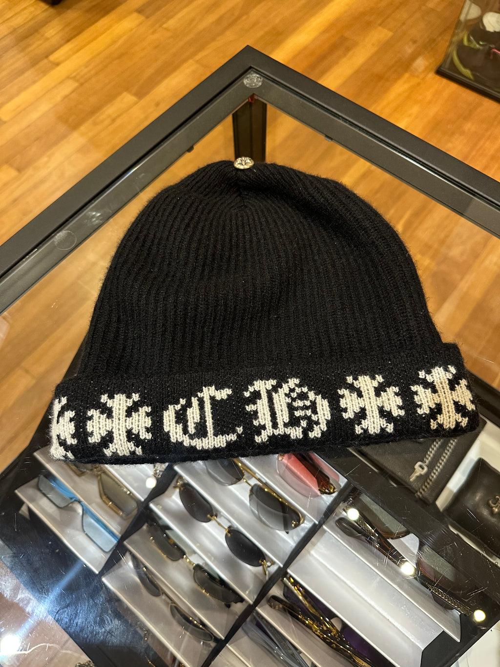 Chrome Hearts Oversized Cashmere Beanie