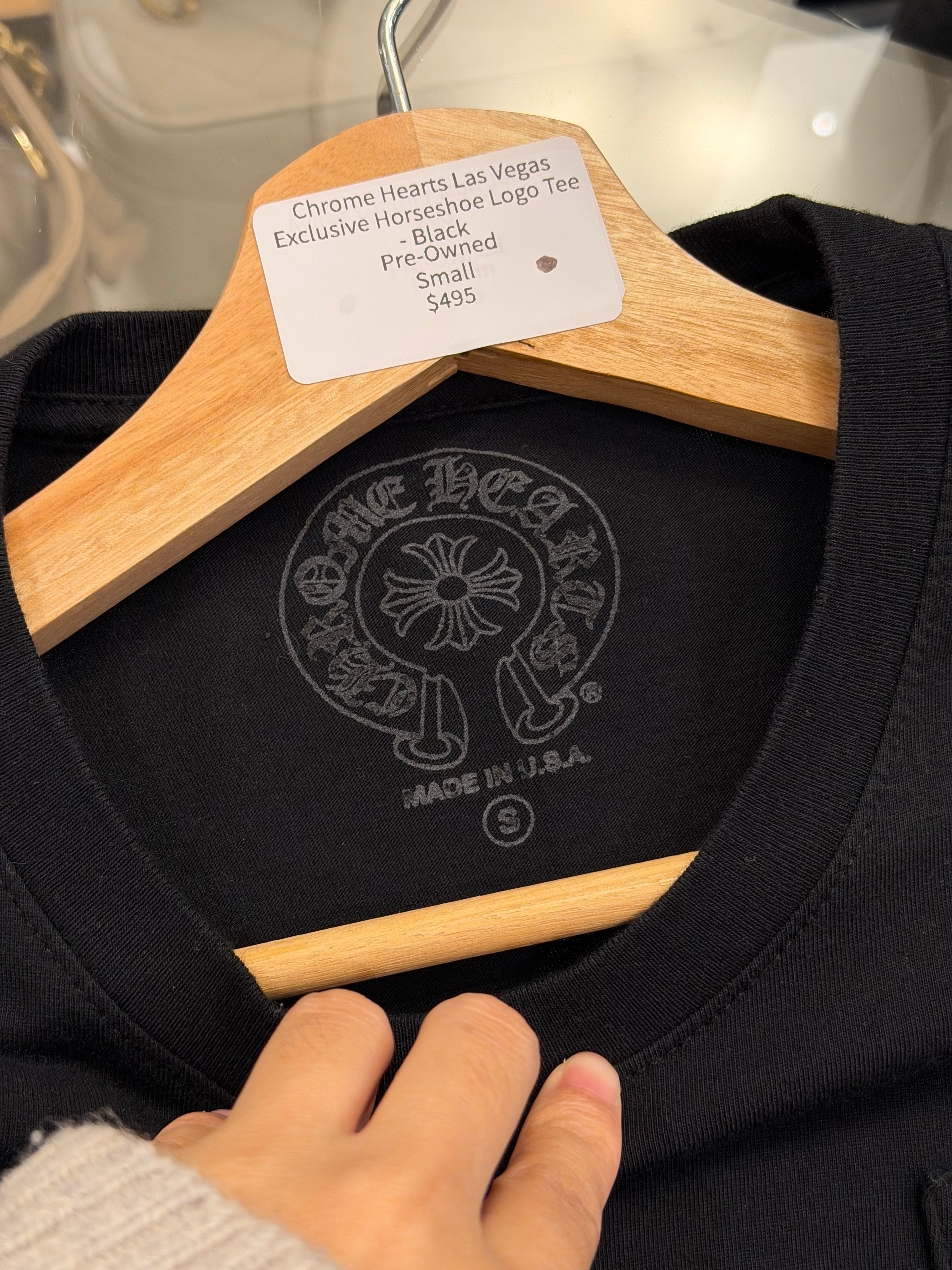 Chrome Hearts Las Vegas
Exclusive Horseshoe Logo Tee