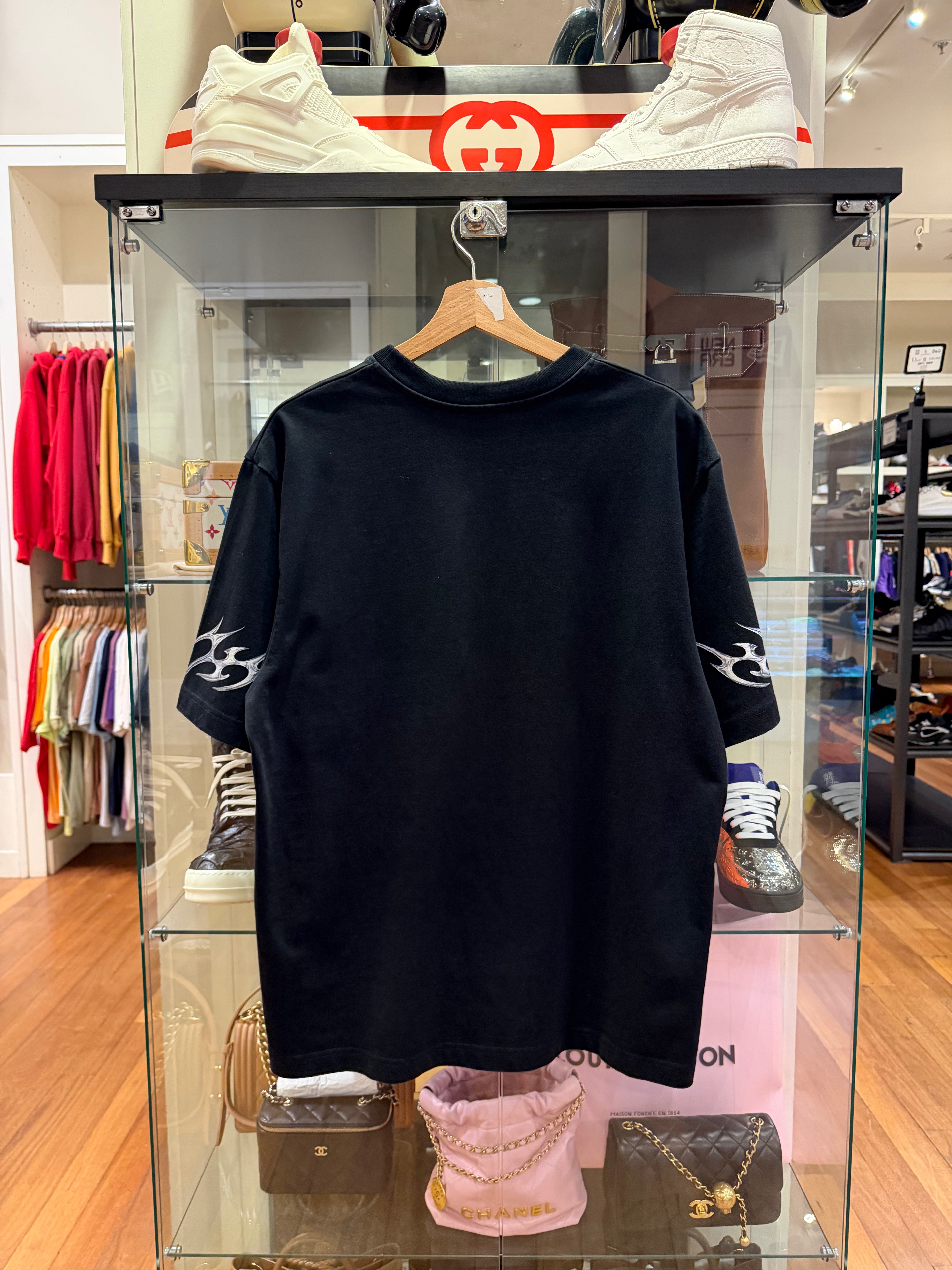 Casablanca Blades Printed
Oversized Tee - Black