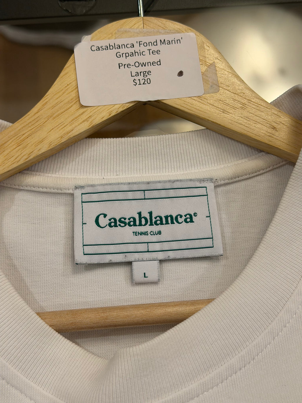 Casablanca 'Fond Marin'
Grpahic Tee