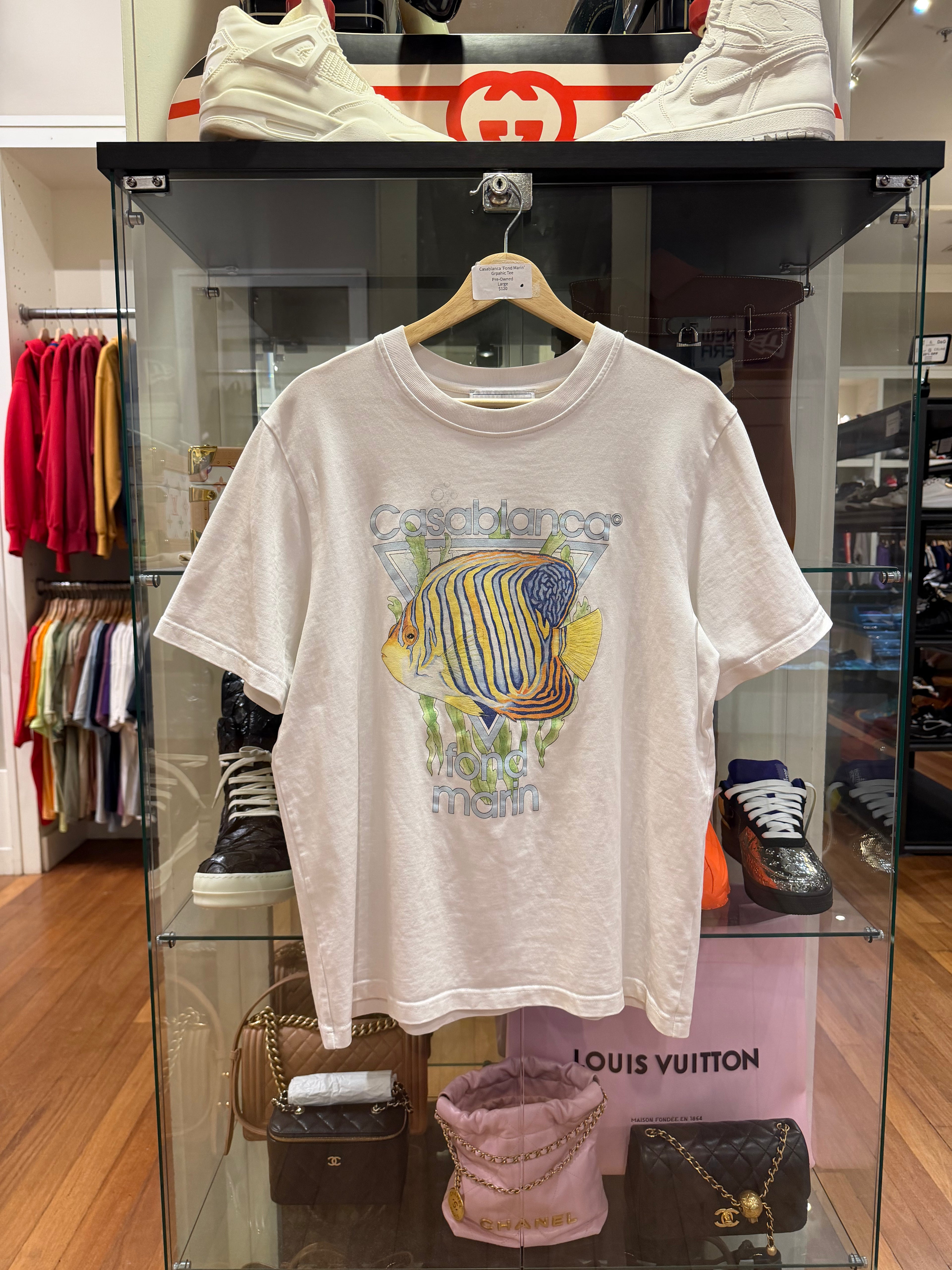 Casablanca 'Fond Marin'
Grpahic Tee