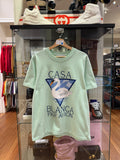 Casablanca Swan Graphic Tee
- Aqua