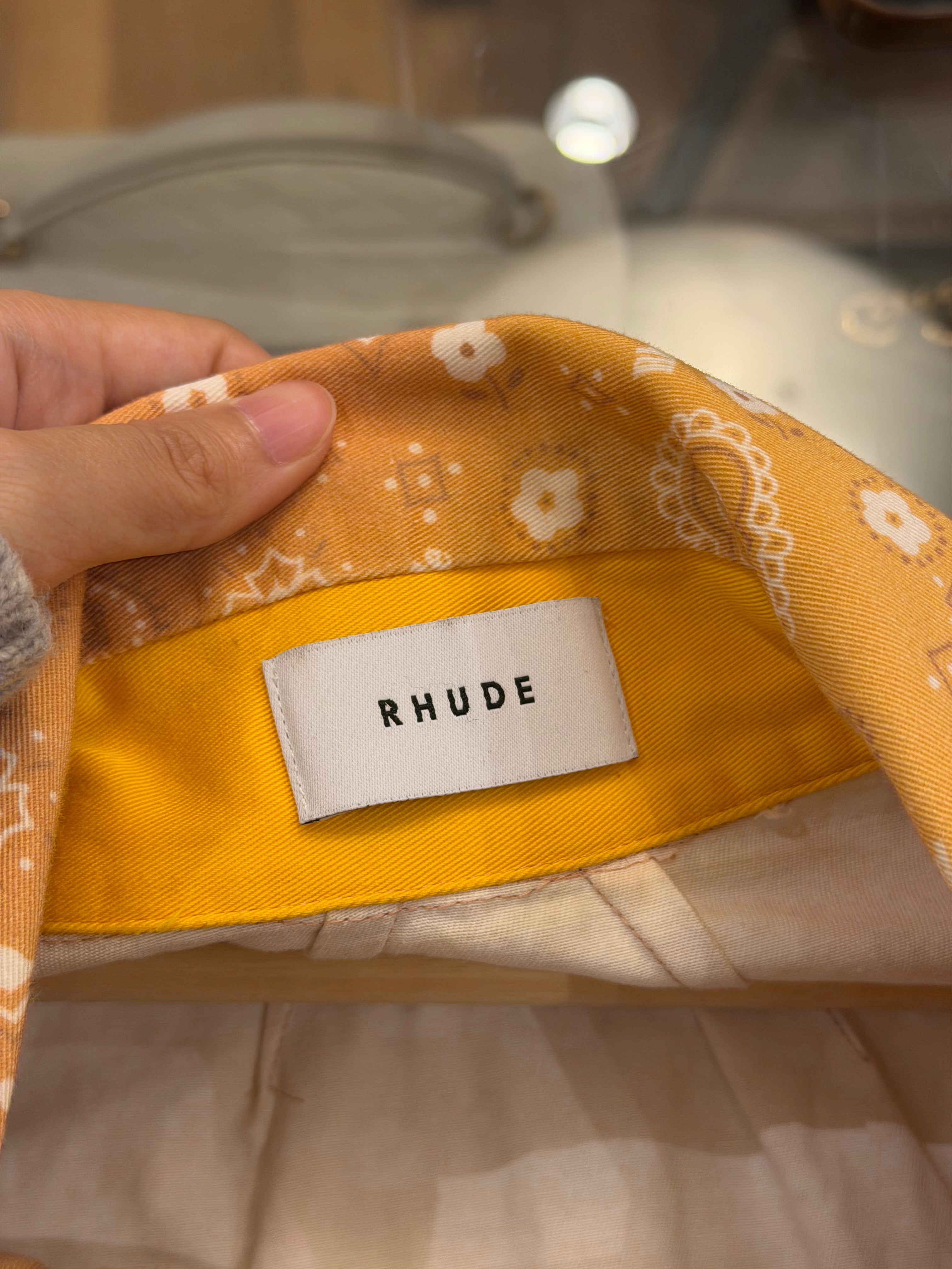 Rhude Bandana Print Camp
Collar Shirt