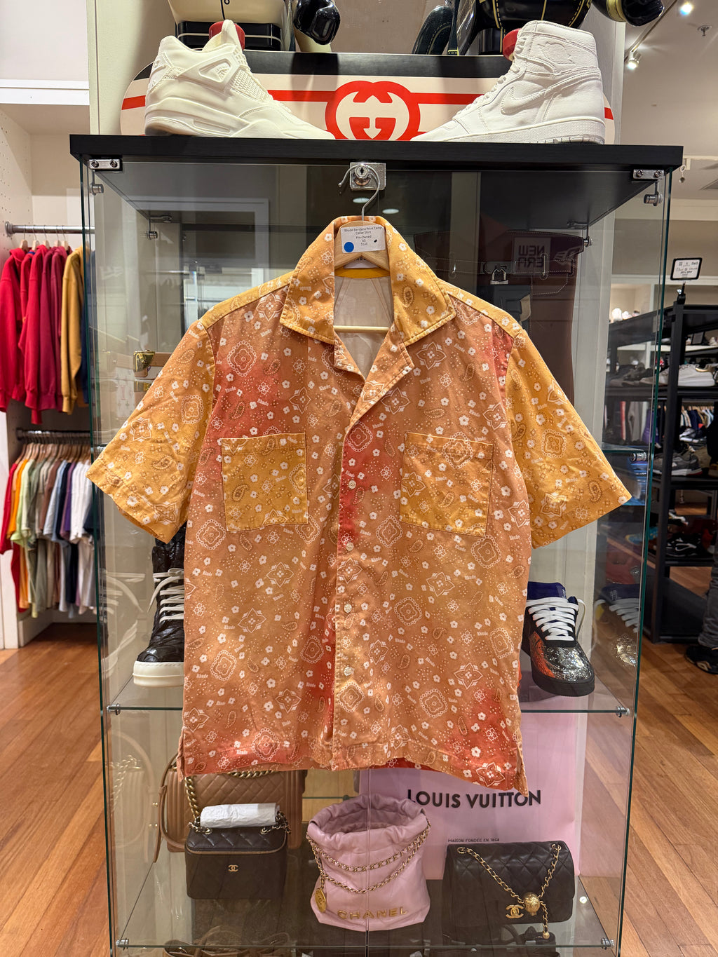 Rhude Bandana Print Camp
Collar Shirt