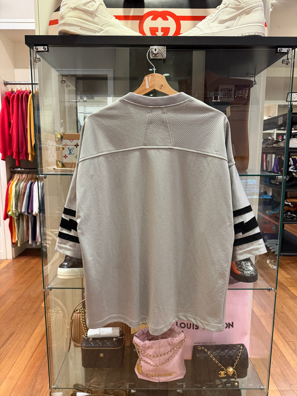 Rhude Lightning Football
Jersey - Grey