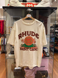 Rhude 'Saint Croix' Tee -
Cream