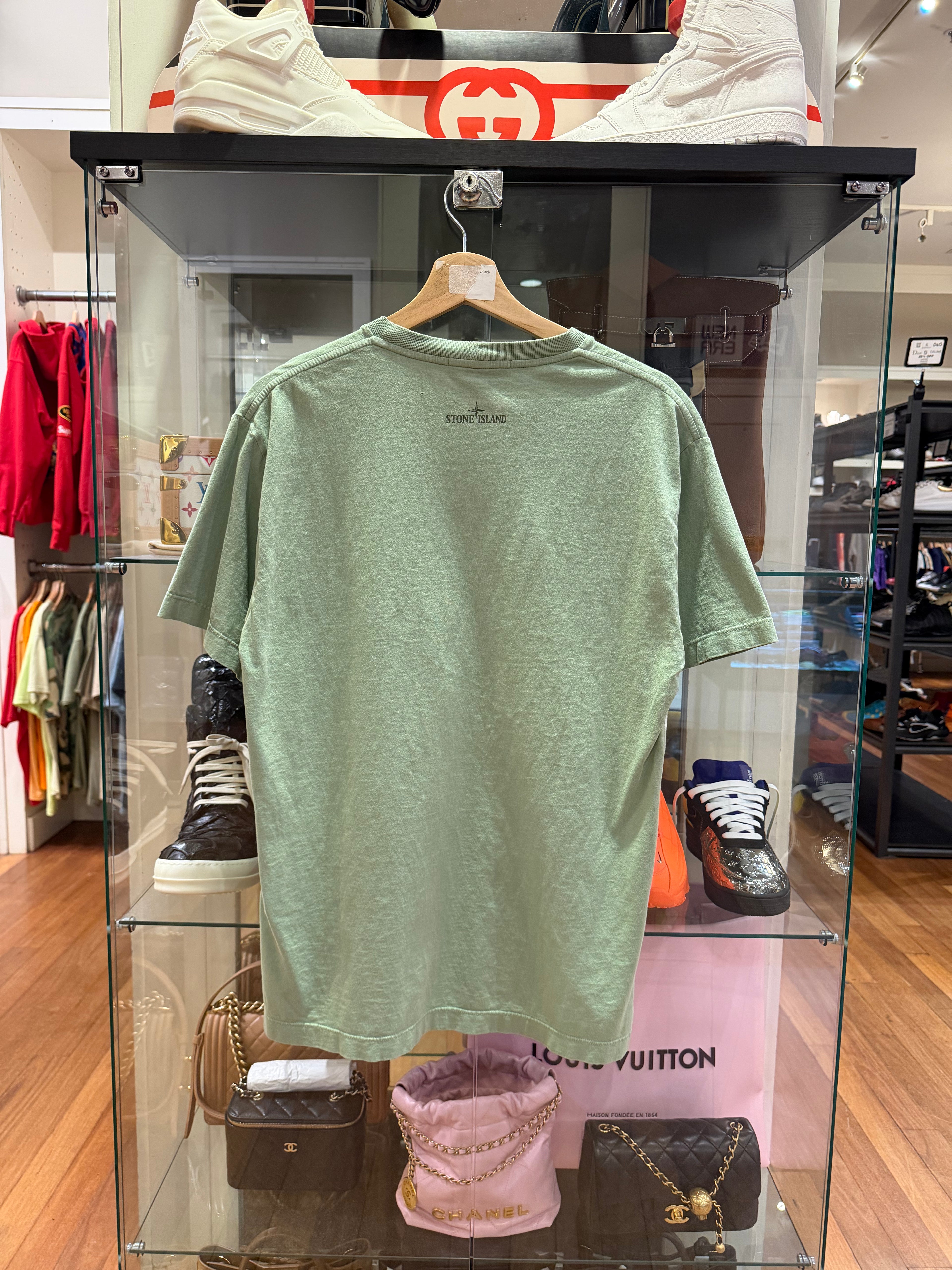 Stone Island Xilografia Tee -
Green