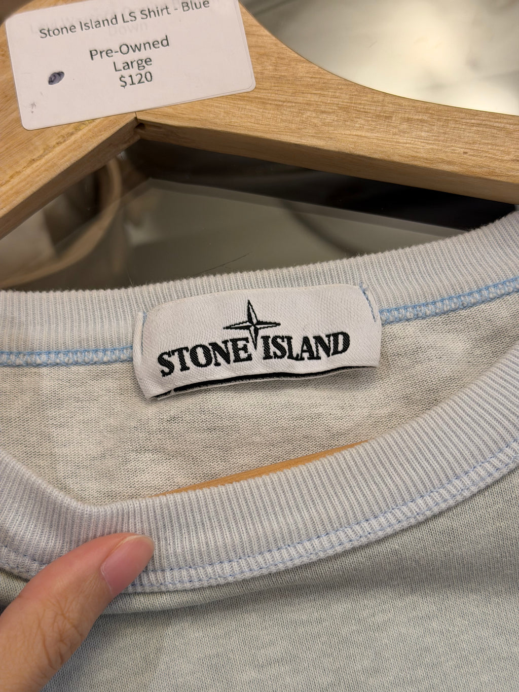 Stone Island LS Shirt - Blue