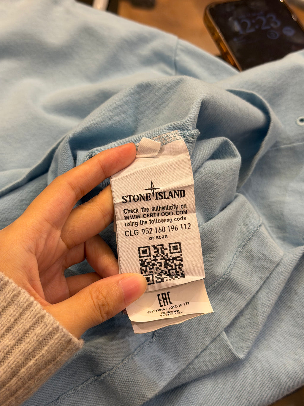 Stone Island Blue LS