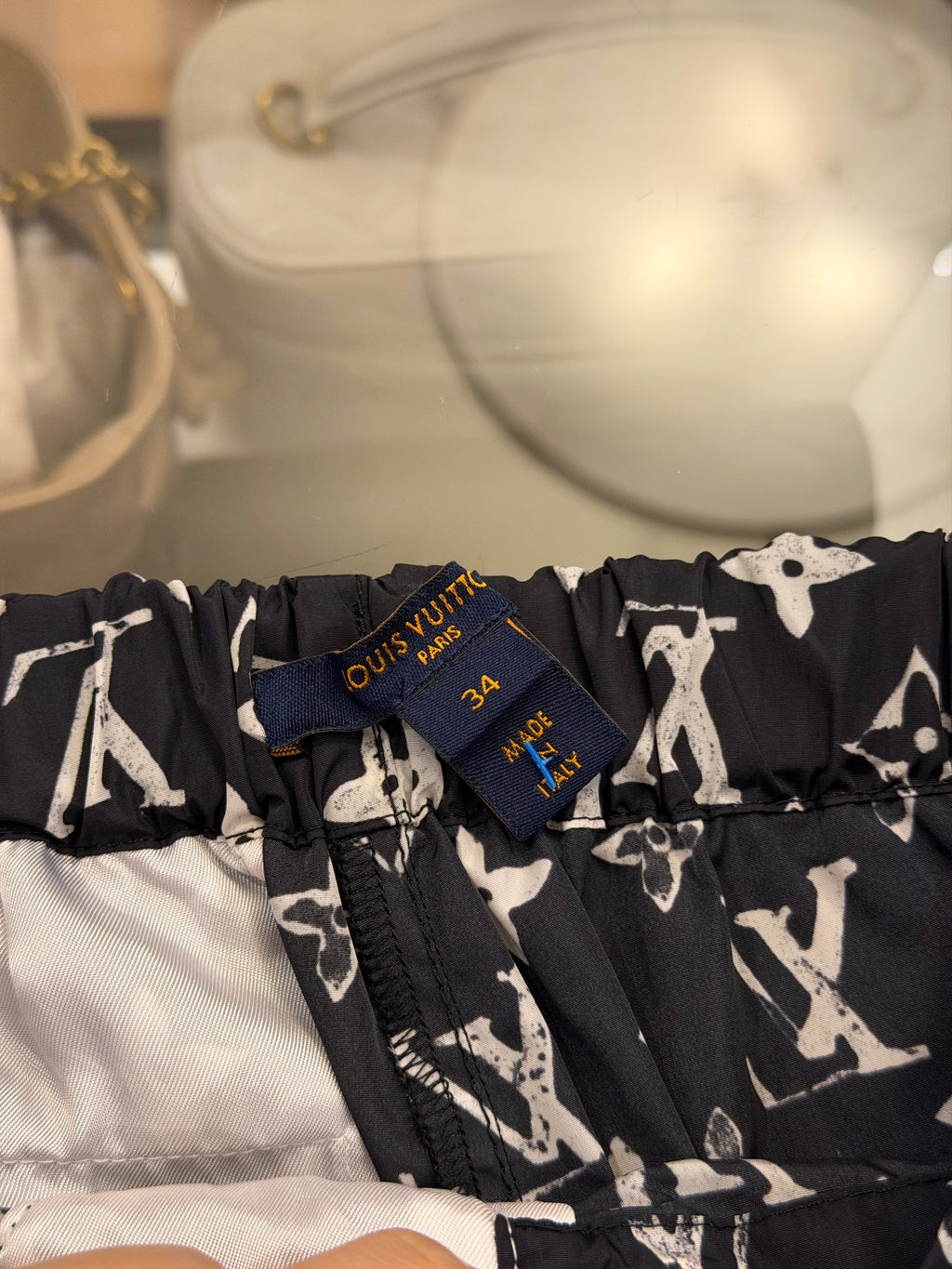 Louis Vuitton Stencil Effect
Monogram Joggers